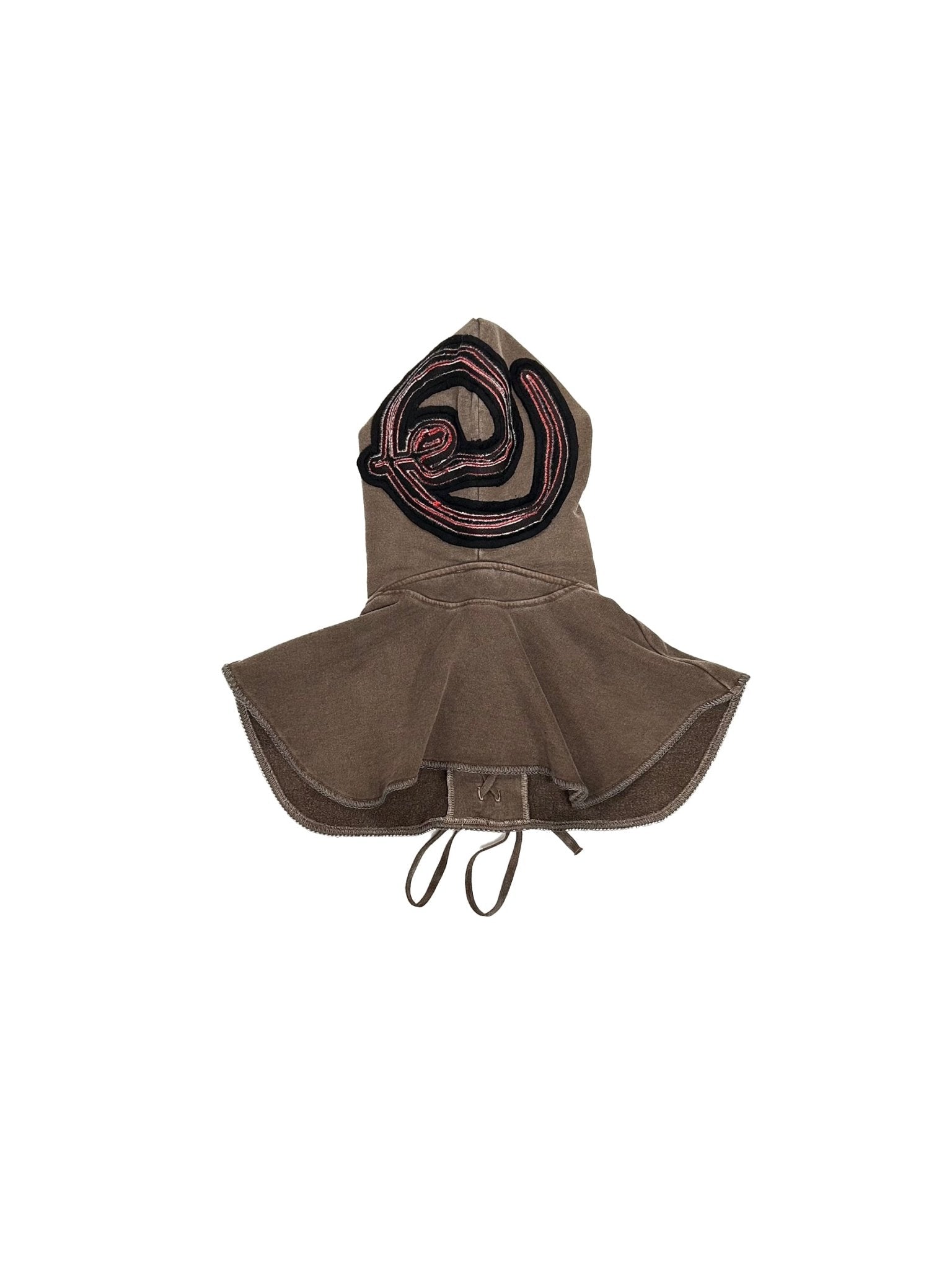 LUEDER - Chaperon Spiral Hood - AW25 - Brown