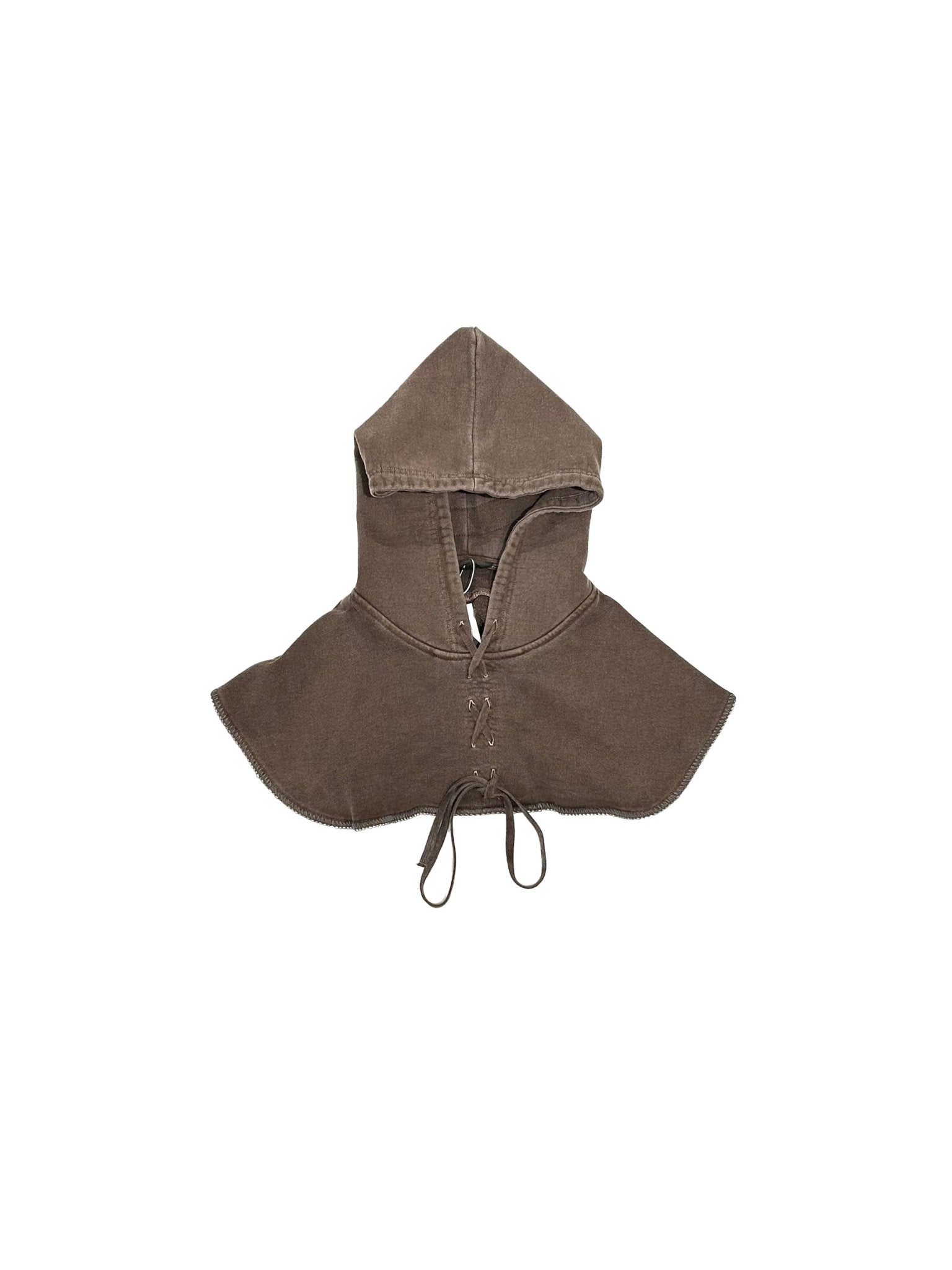 LUEDER - Chaperon Spiral Hood - AW25 - Brown