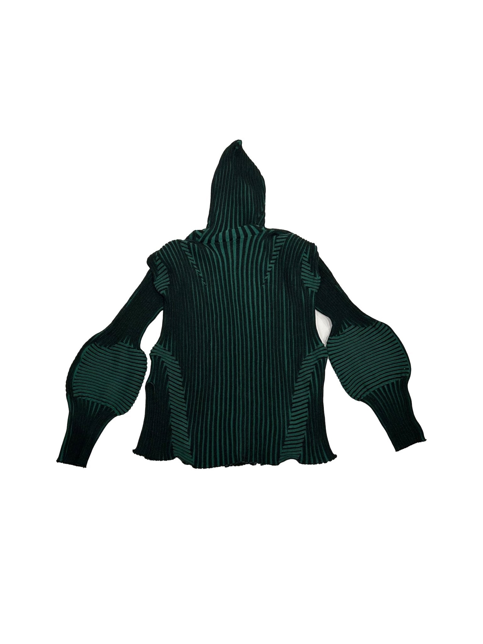 LUEDER - Healer Knit Zip Jacket - AW25 - Black Green