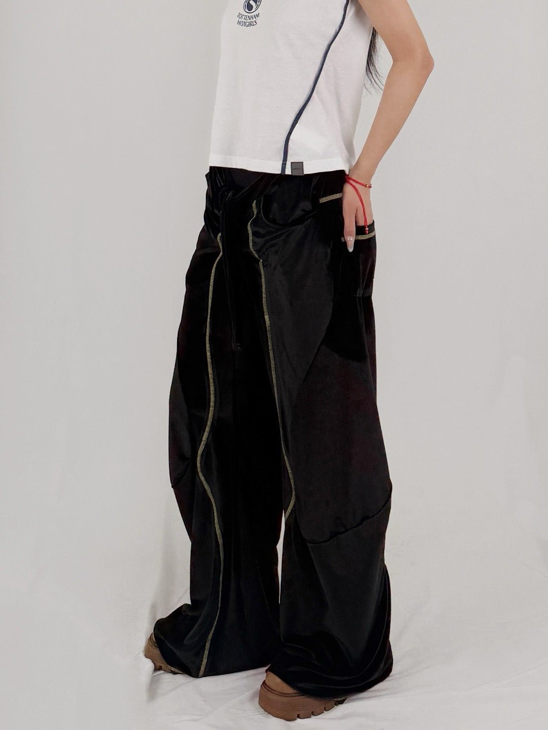 LUEDER - Malpensa Jogger - AW25 - Black Yellow