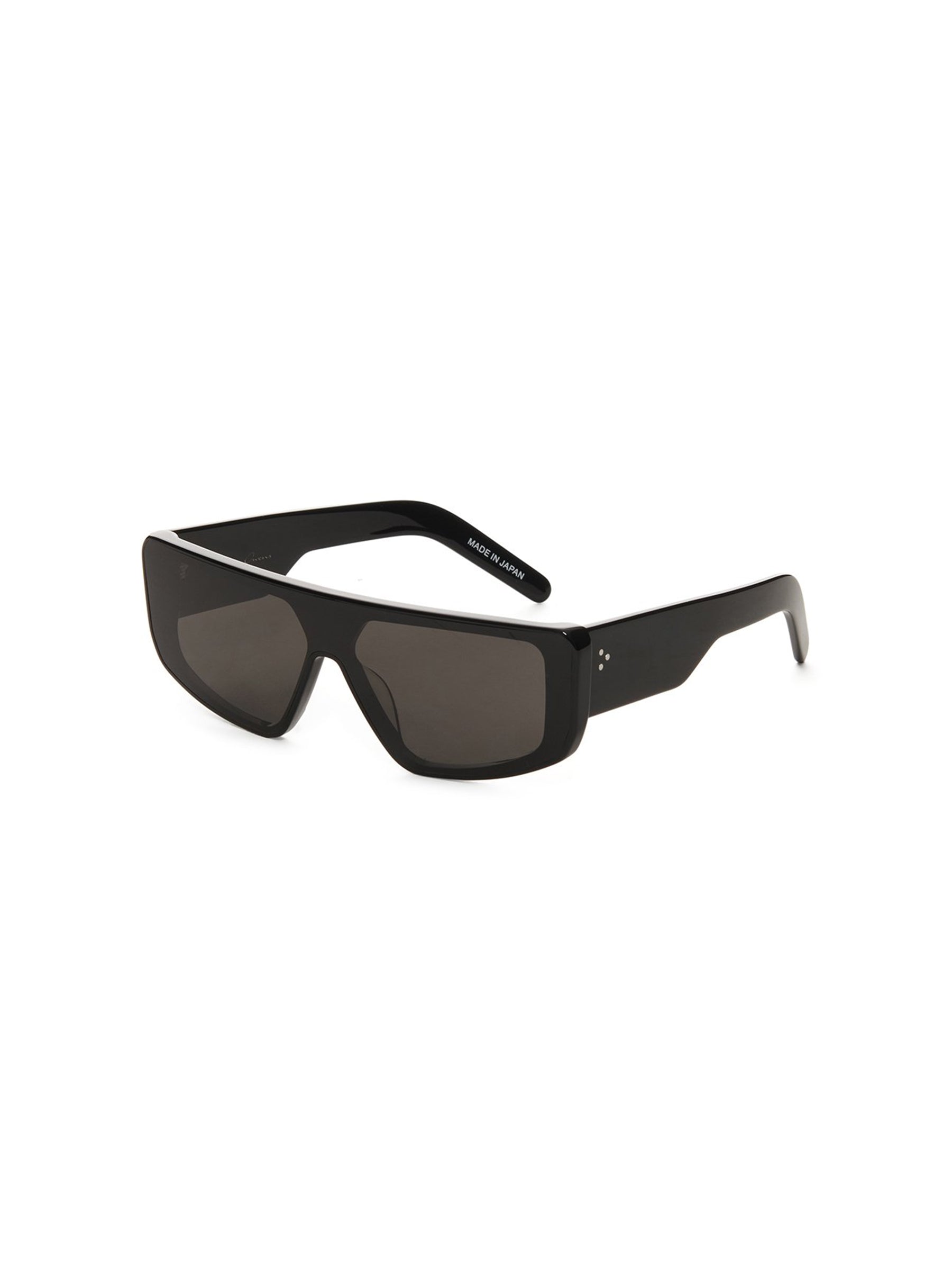 RICK OWENS - Sunglasses Performa - AW25 - 0909 BLK TEMPLE/BLK LENS