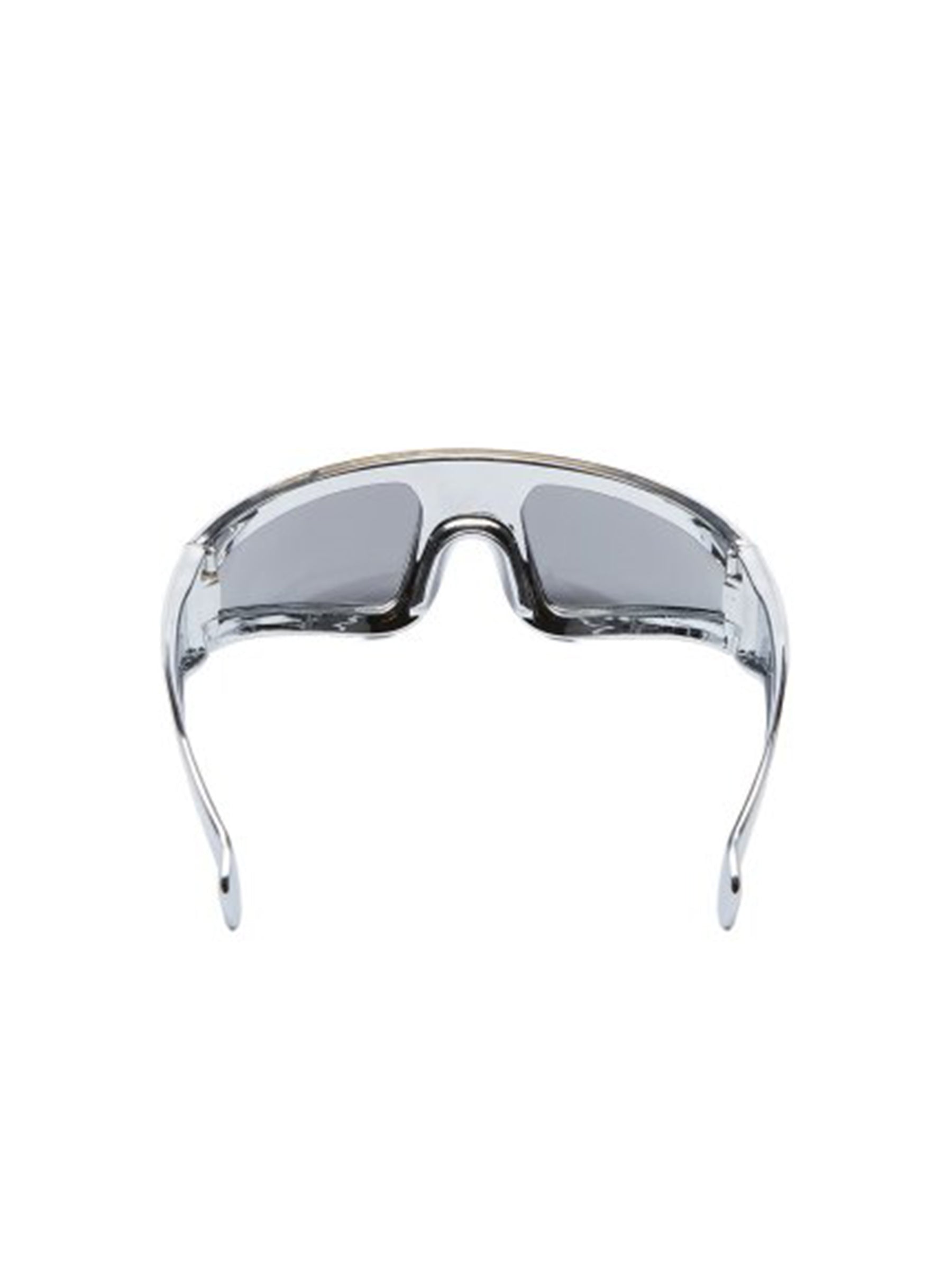 RICK OWENS - Sunglasses Ryder - AW25 - 1818 SILVER TEMPLE/SILVER LENS