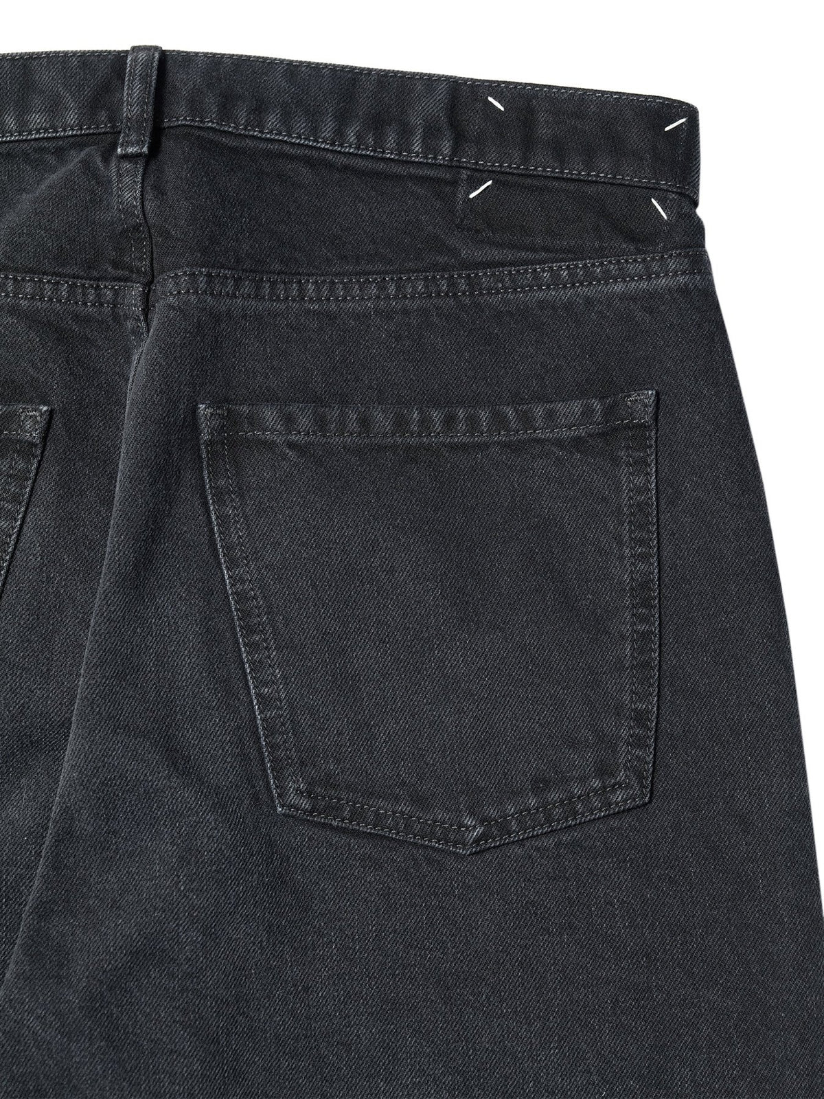 Maison Margiela Black denim Double Pocket Trousers