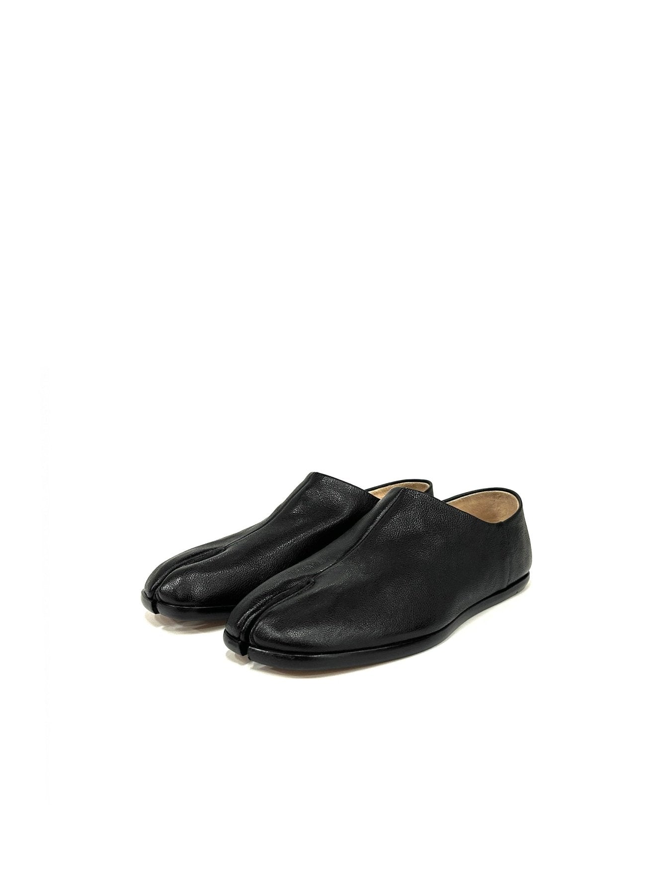 Maison Margiela Black Tabi Babouche