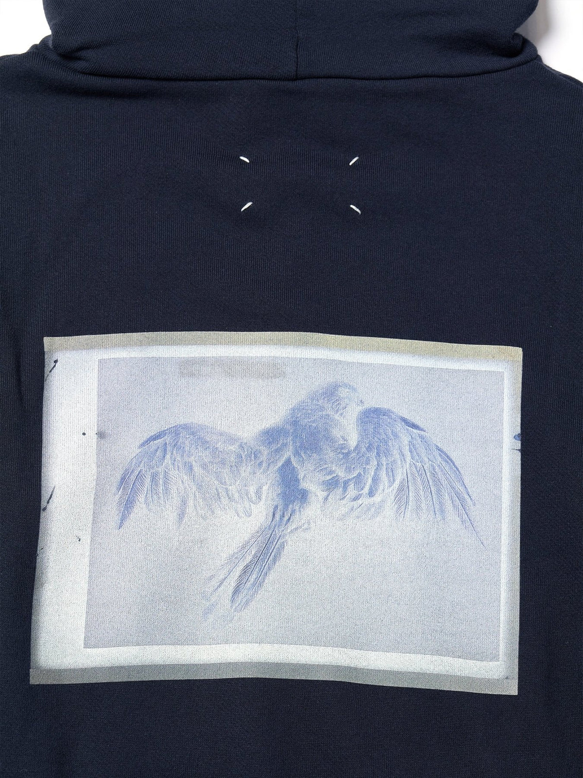 Maison Margiela Blue Regular Hoodie