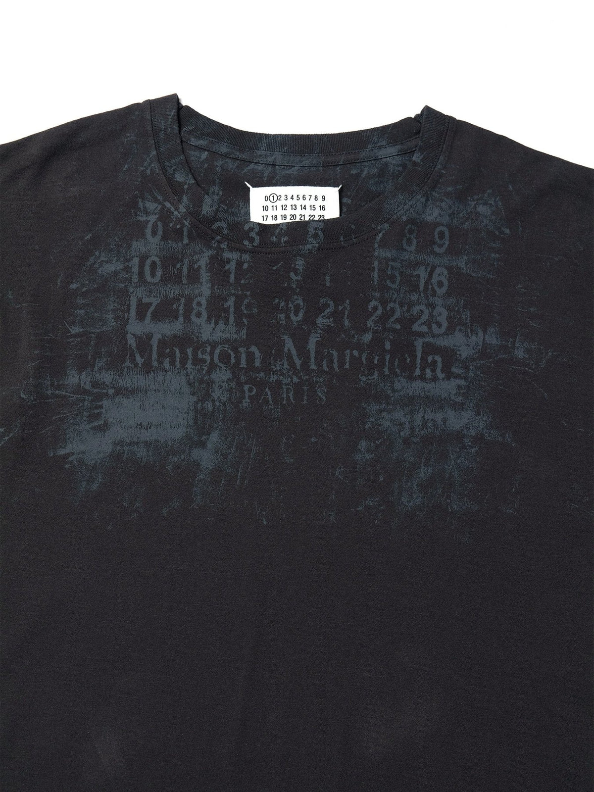 Maison Margiela Carbon Numbers Regular T-Shirt