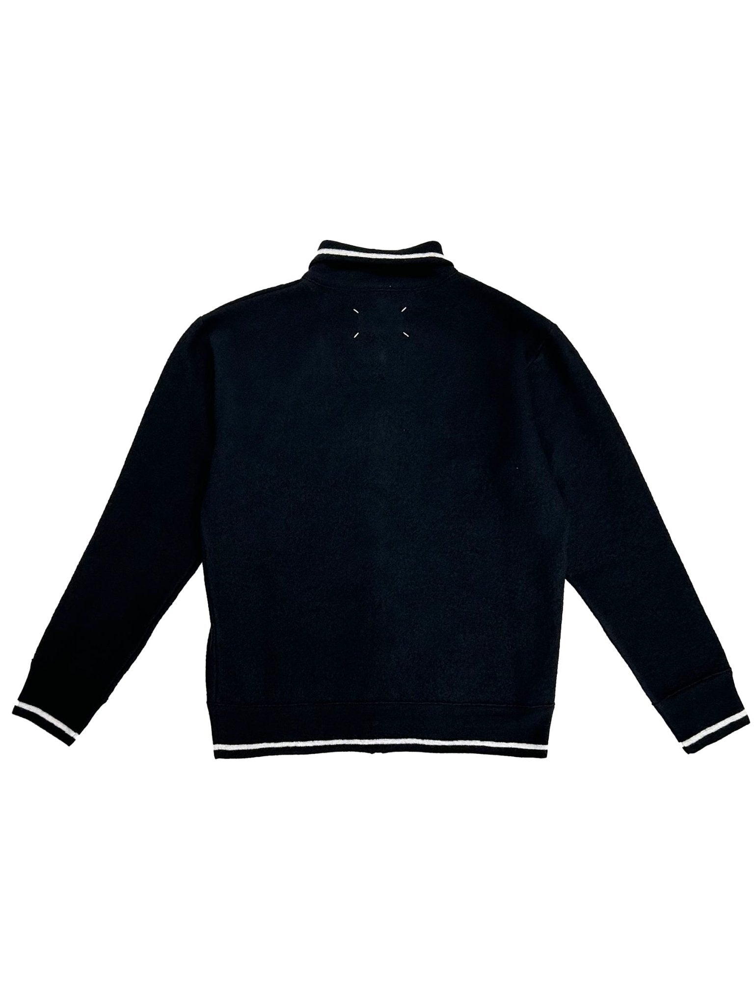 MAISON MARGIELA - Cardigan - AW25 - Black/off white