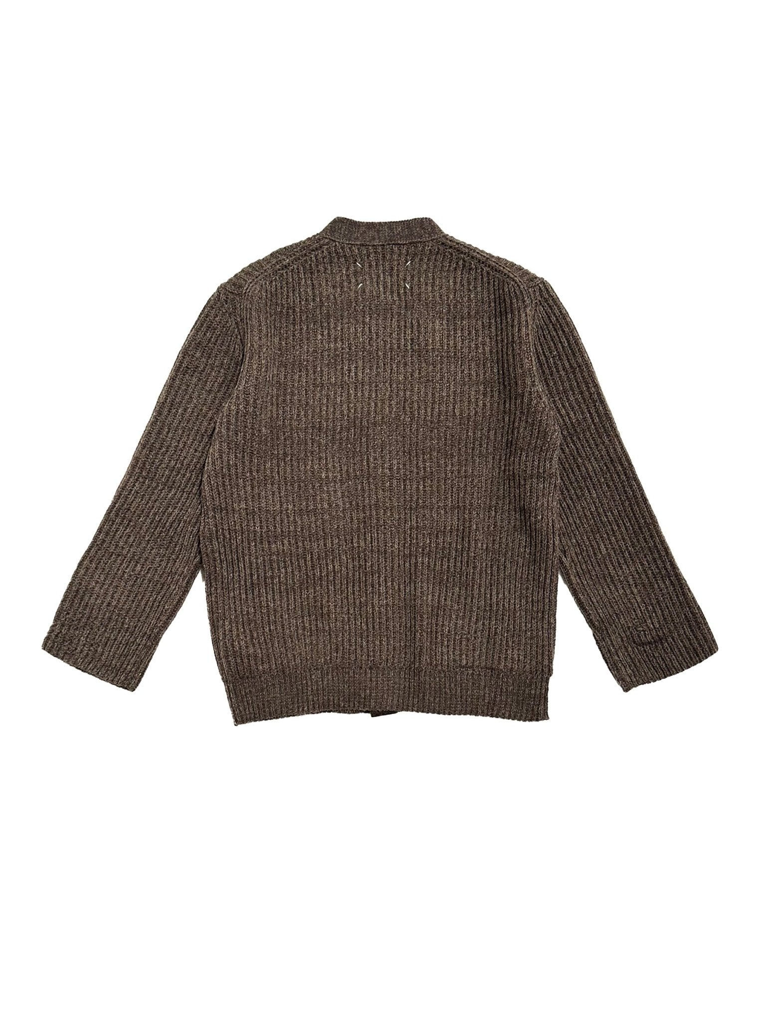 MAISON MARGIELA - Cardigan - AW25 - Brown
