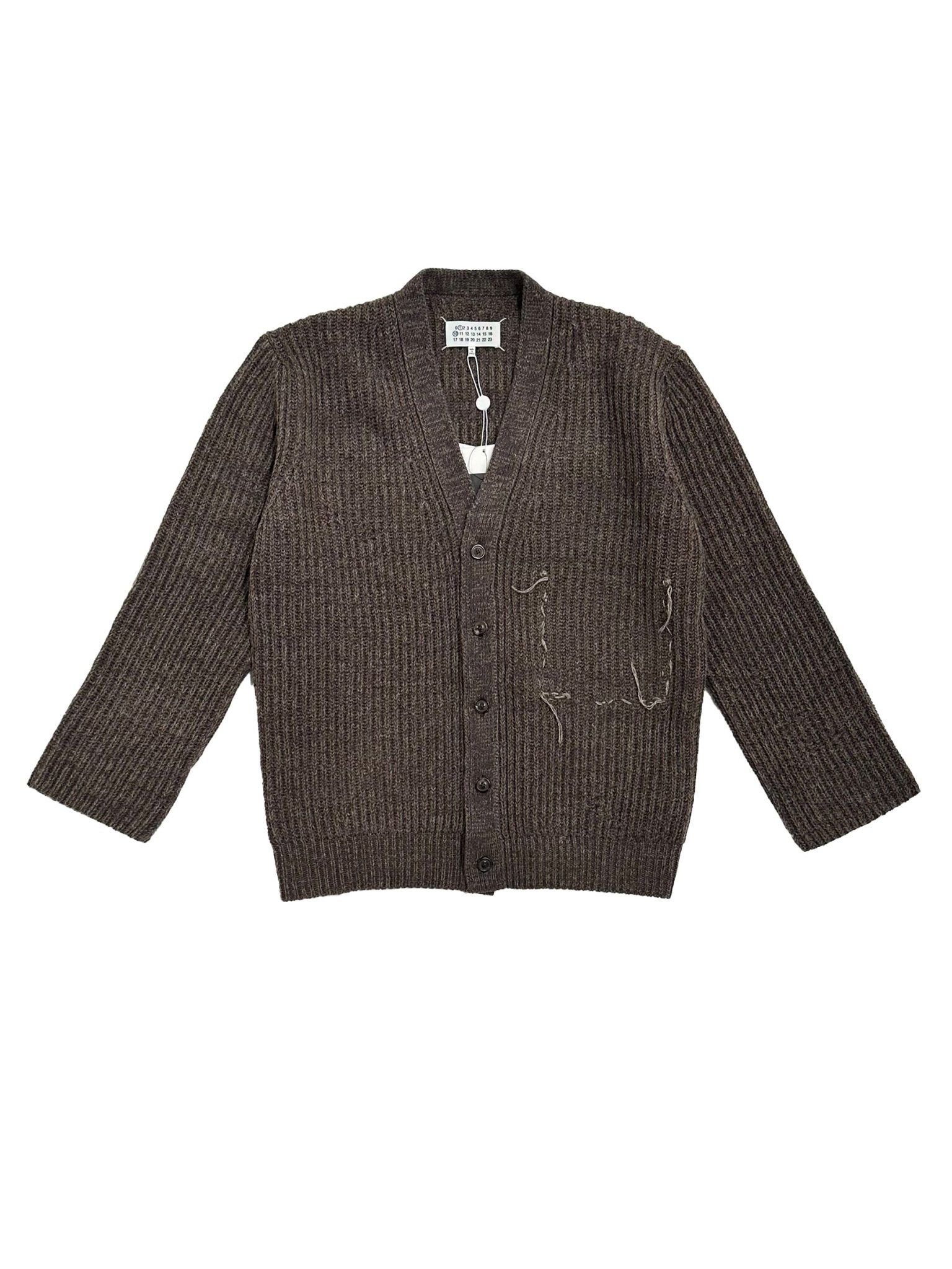 MAISON MARGIELA - Cardigan - AW25 - Brown
