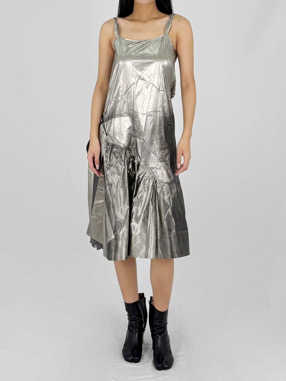 Maison Margiela Gold Midi Dress