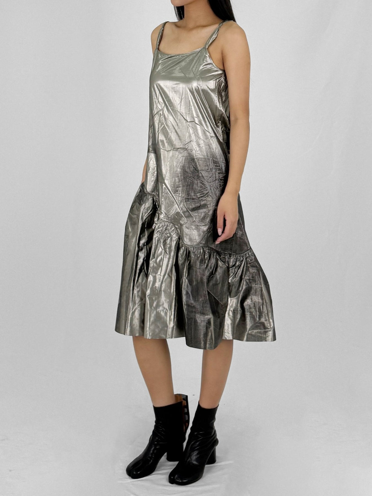 Maison Margiela Gold Midi Dress