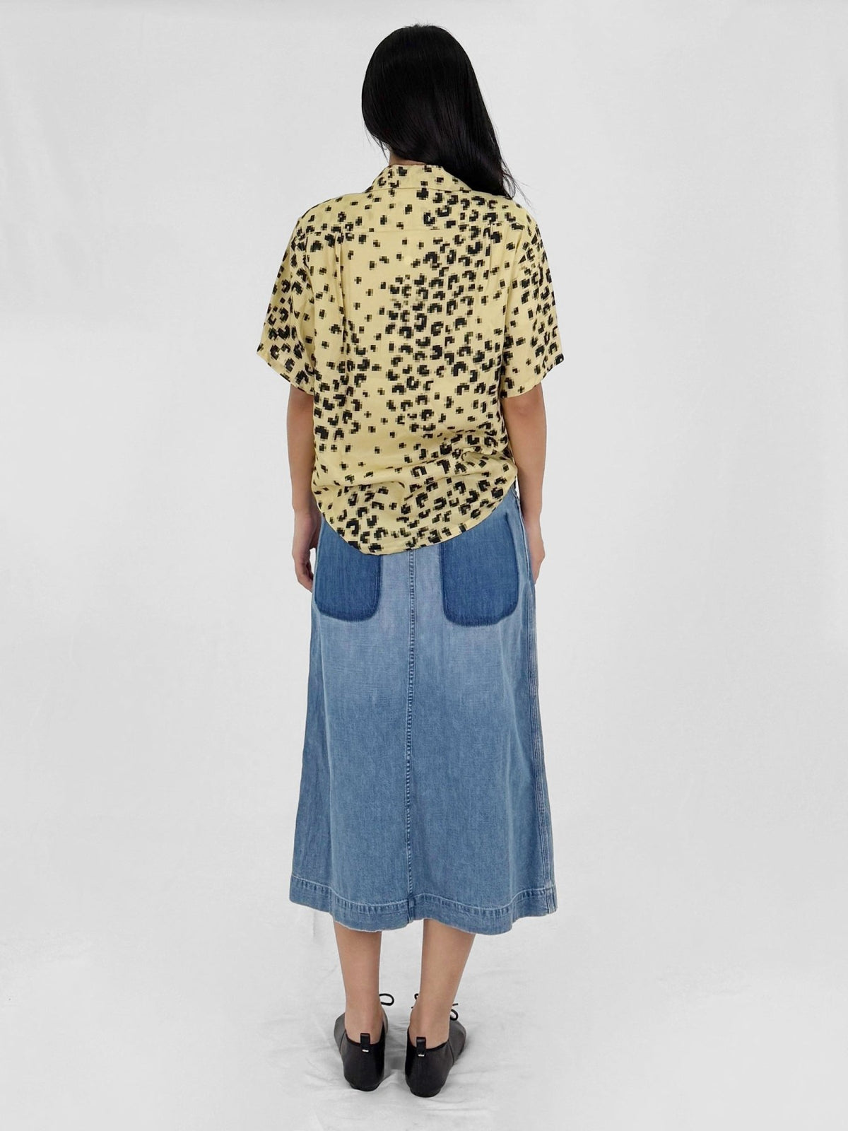 Maison Margiela Gold Short Sleeved Shirt