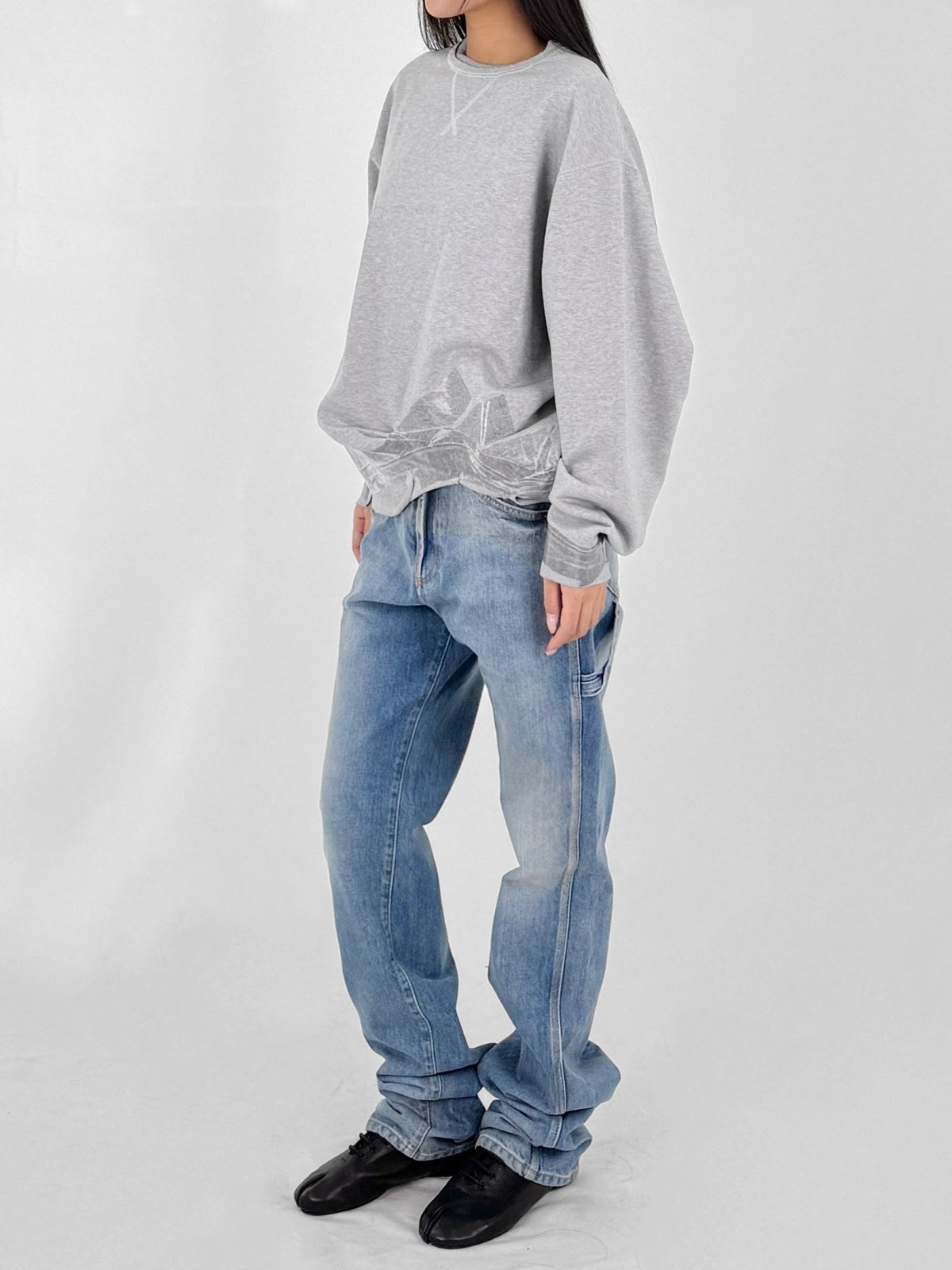Maison Margiela Grey Sweatshirt
