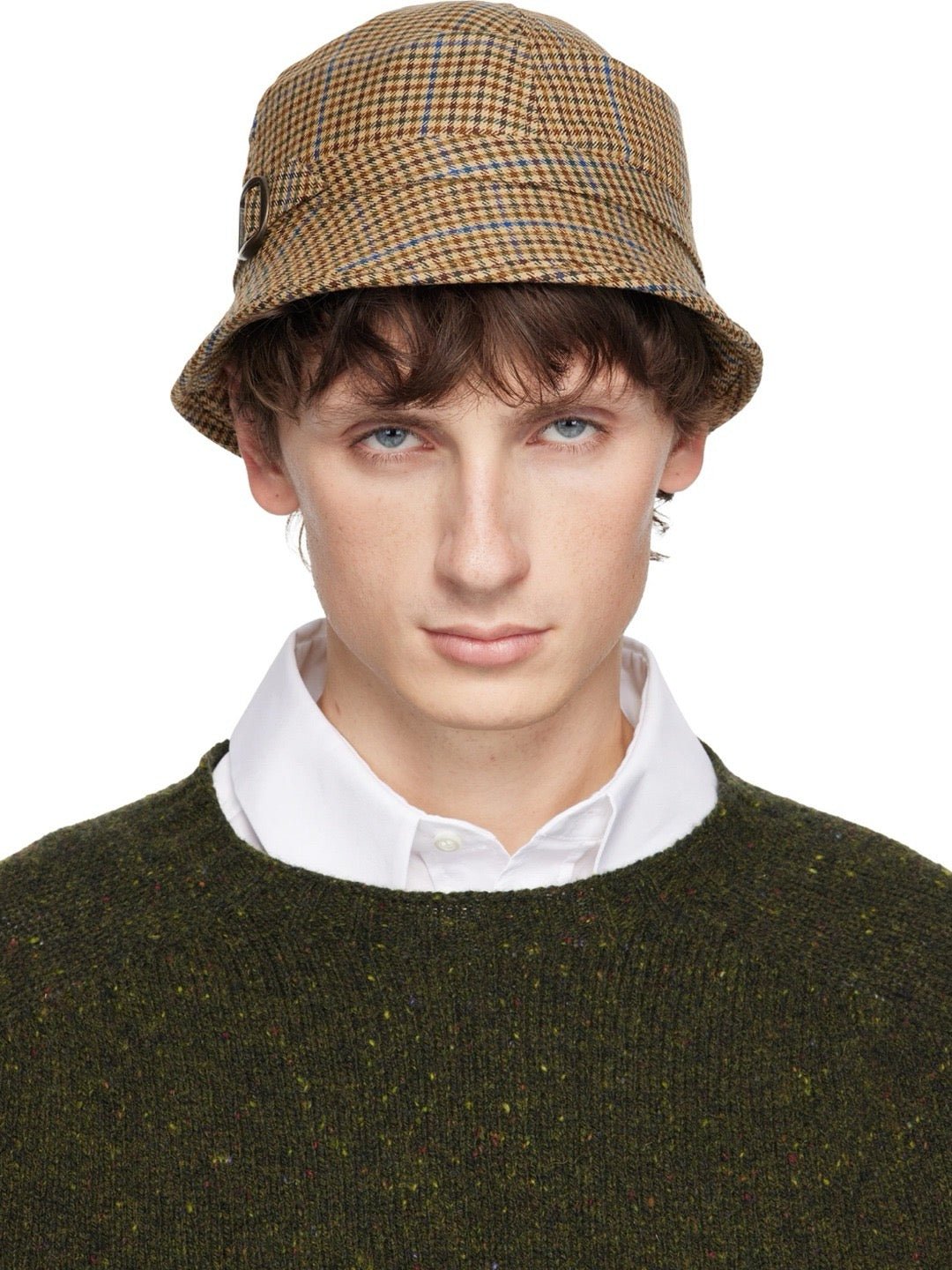 MAISON MARGIELA - Hat - AW25 - Beige/brown/black/blue