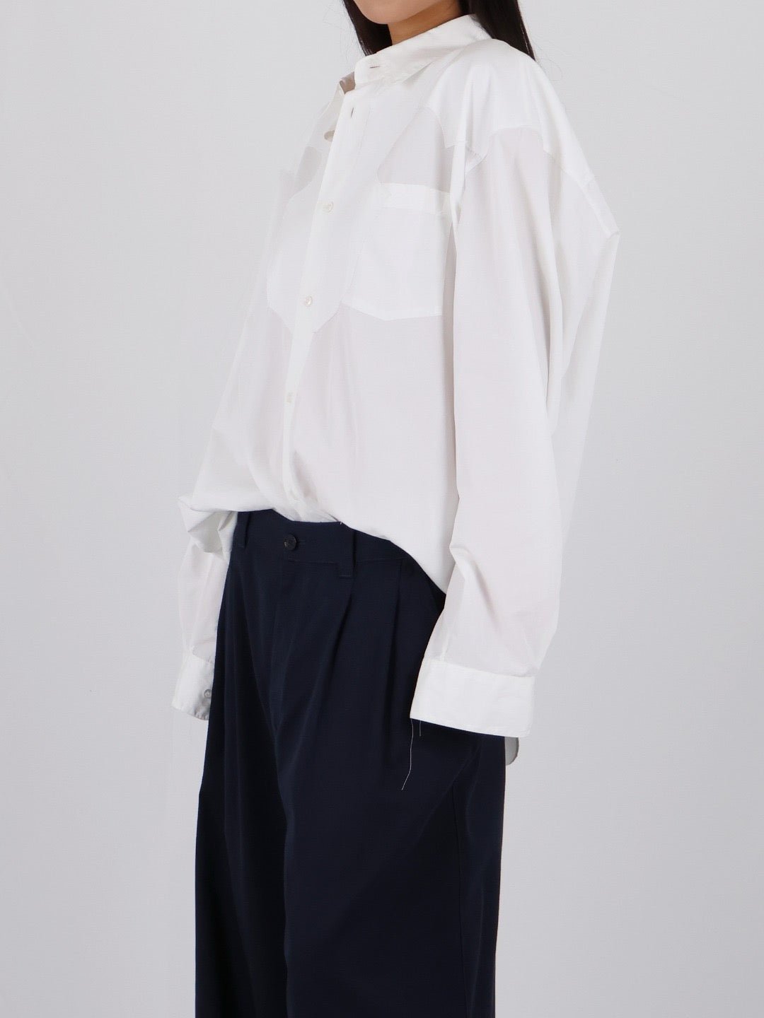 MAISON MARGIELA Optic White Long-sleeved Shirts - MACHINE-A