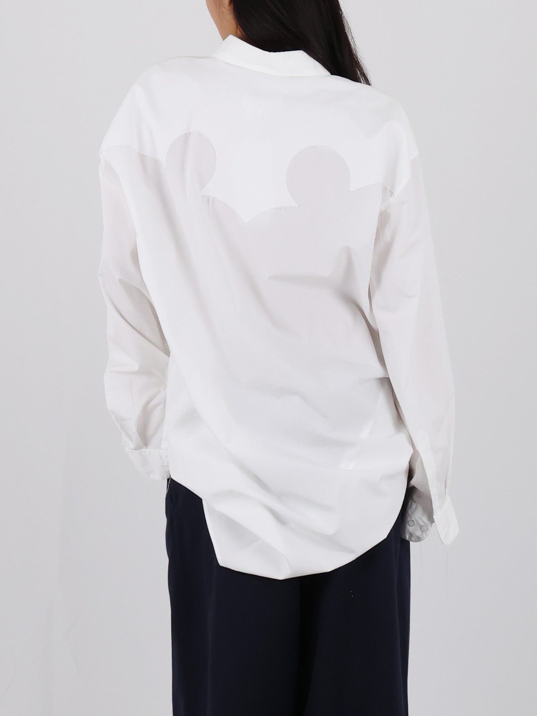 MAISON MARGIELA Optic White Long-sleeved Shirts - MACHINE-A