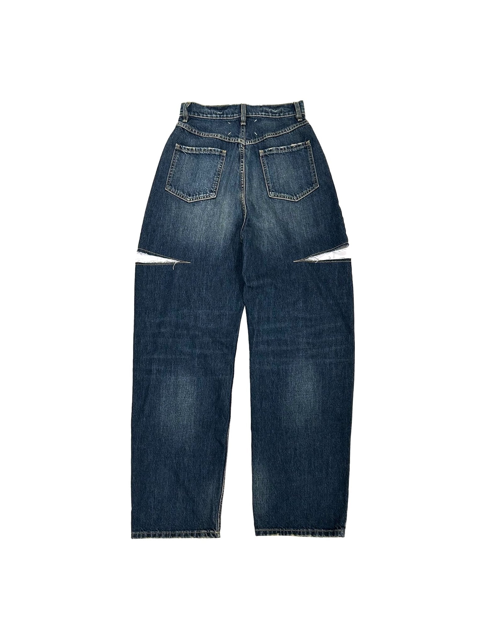 MAISON MARGIELA - Pants 5 Pockets - AW25 - Washed indigo | MACHINE-A