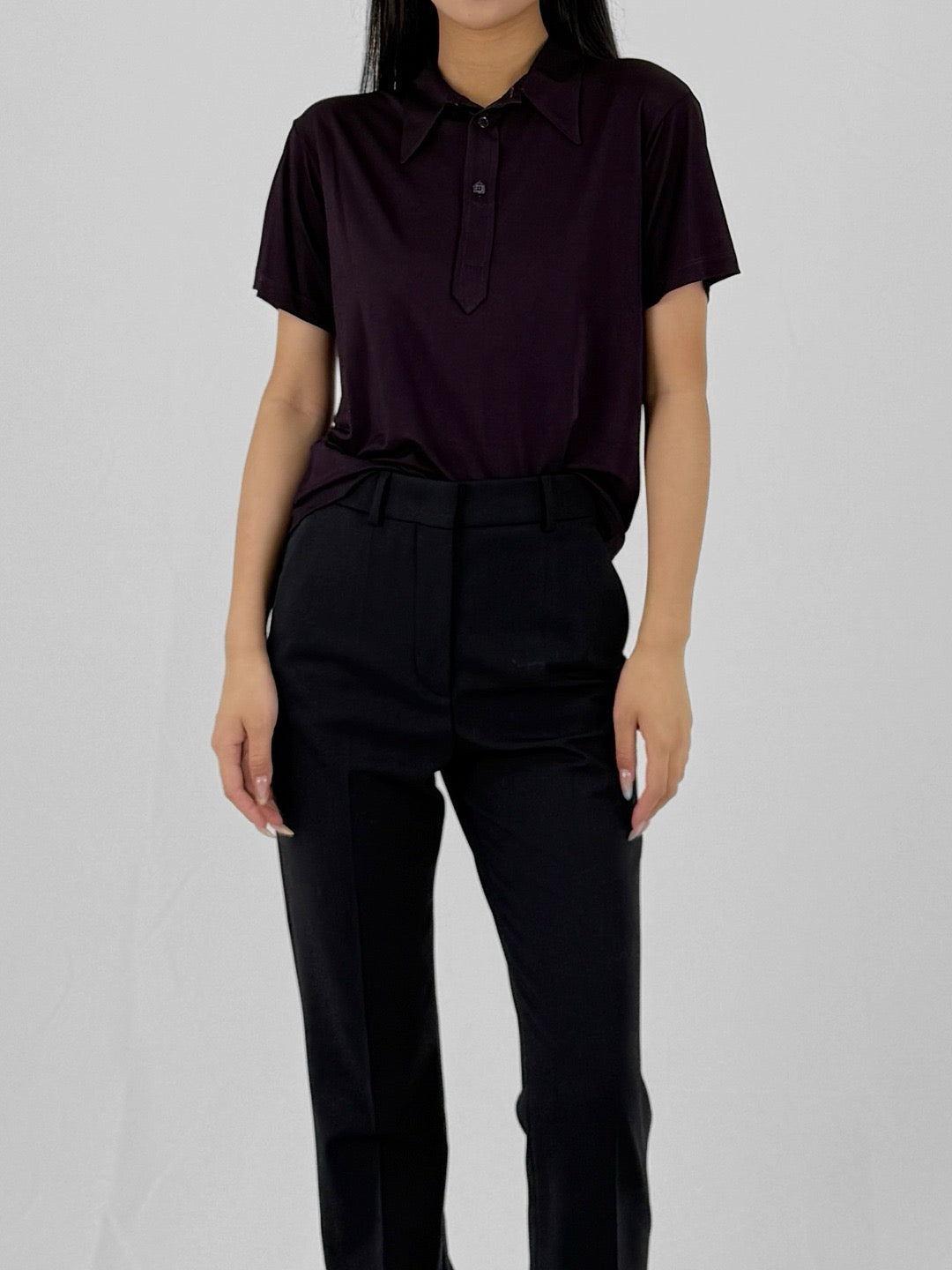 MAISON MARGIELA - Polo Shirt - AW25 - Amaranth