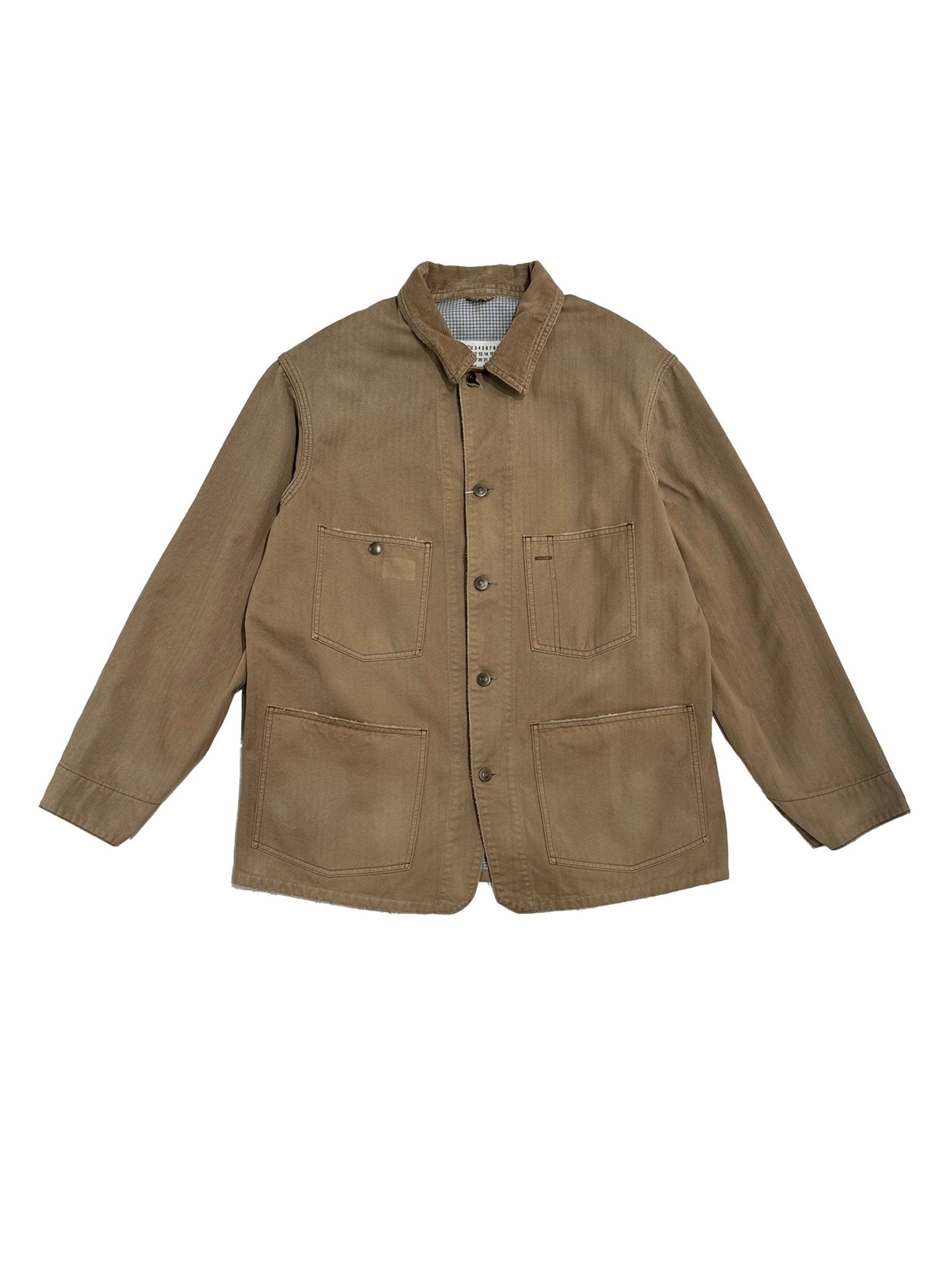MAISON MARGIELA - Sports Jacket - AW25 - Stone washed beige