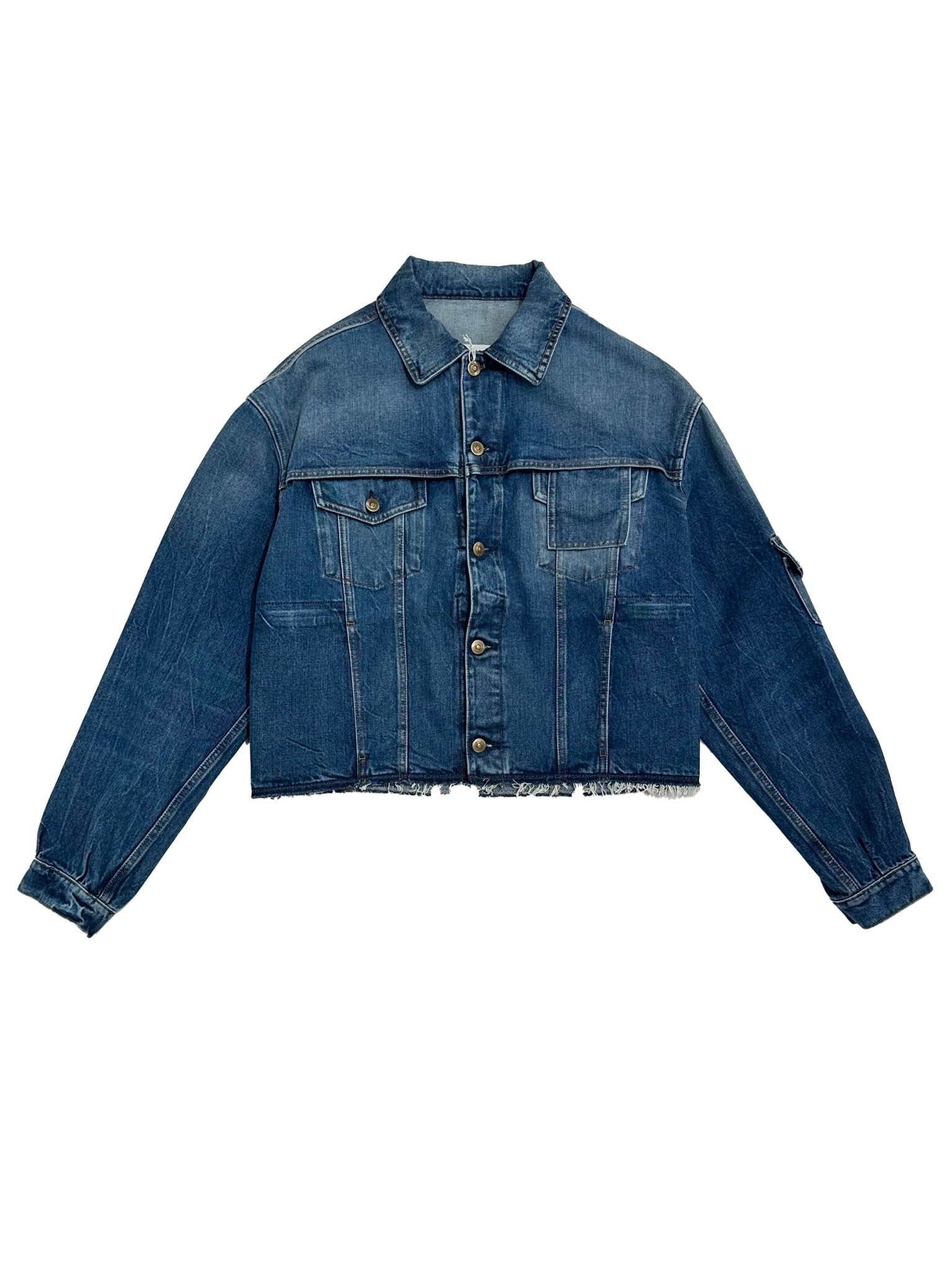 MAISON MARGIELA - Sports Jacket - AW25 - Vintage Medium Blue