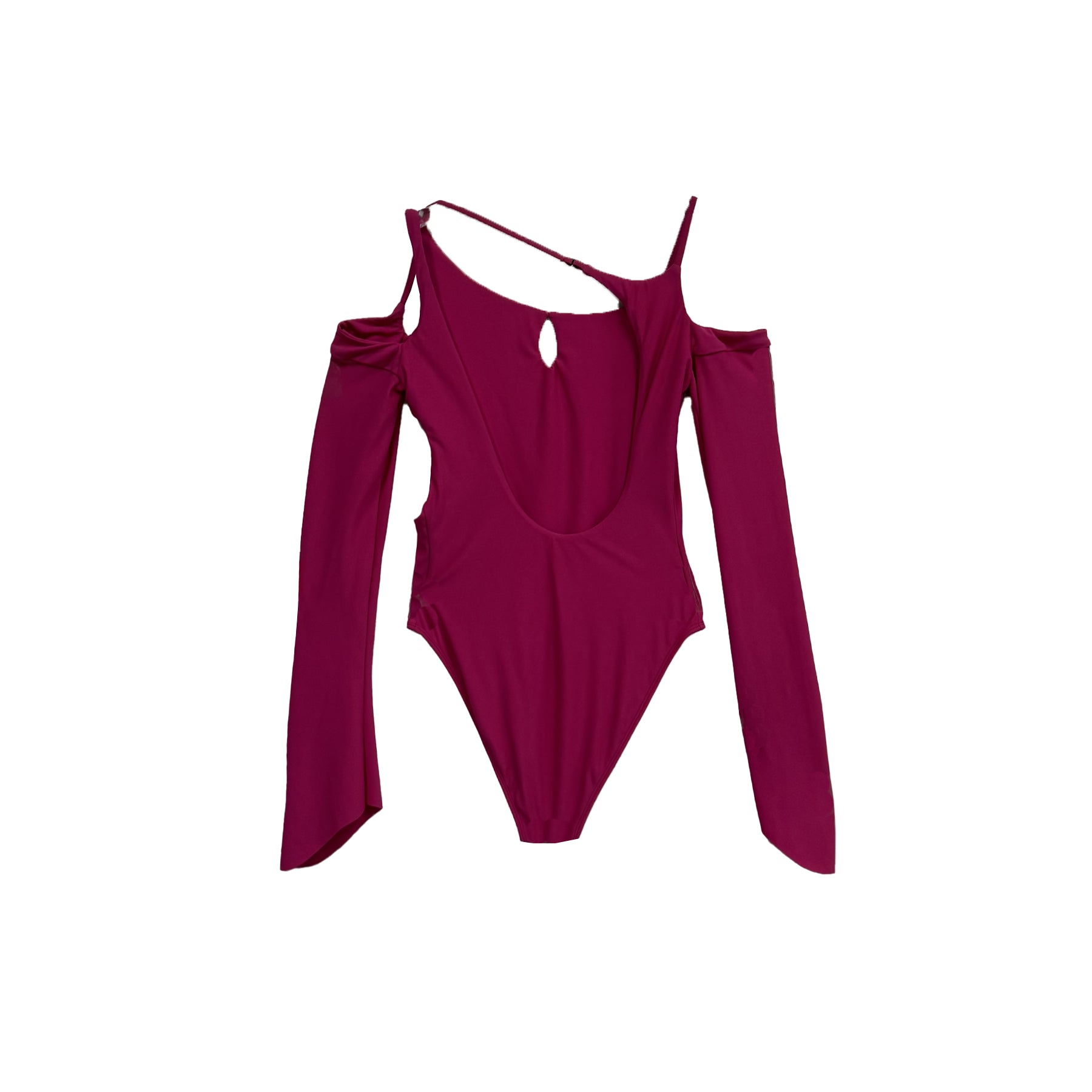 MARSHALL COLUMBIA - SIDE SLASH BODYSUIT - SS23 - FUCHSIA