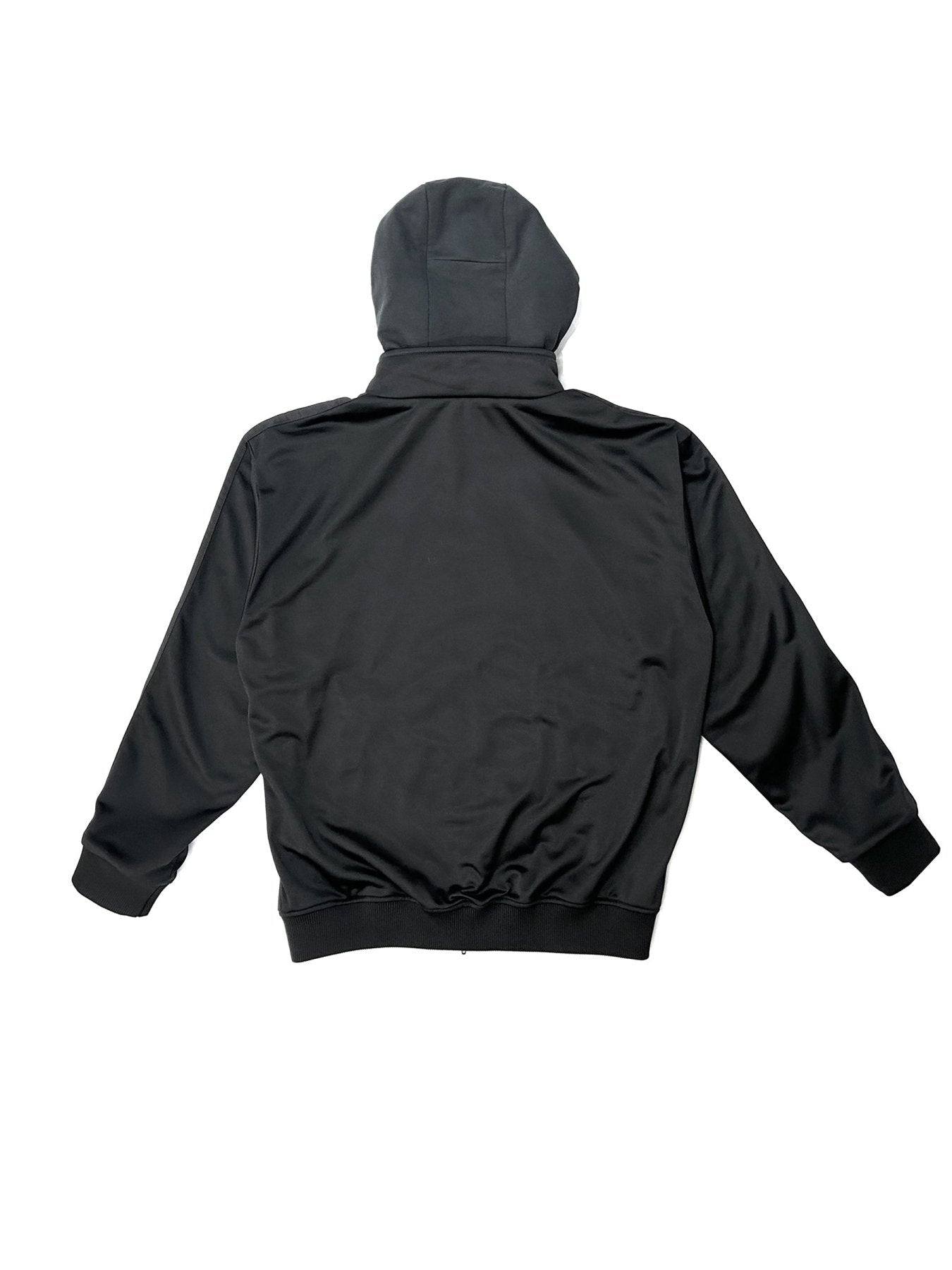 MARTINE ROSE Black Hood Cap Track Jacket