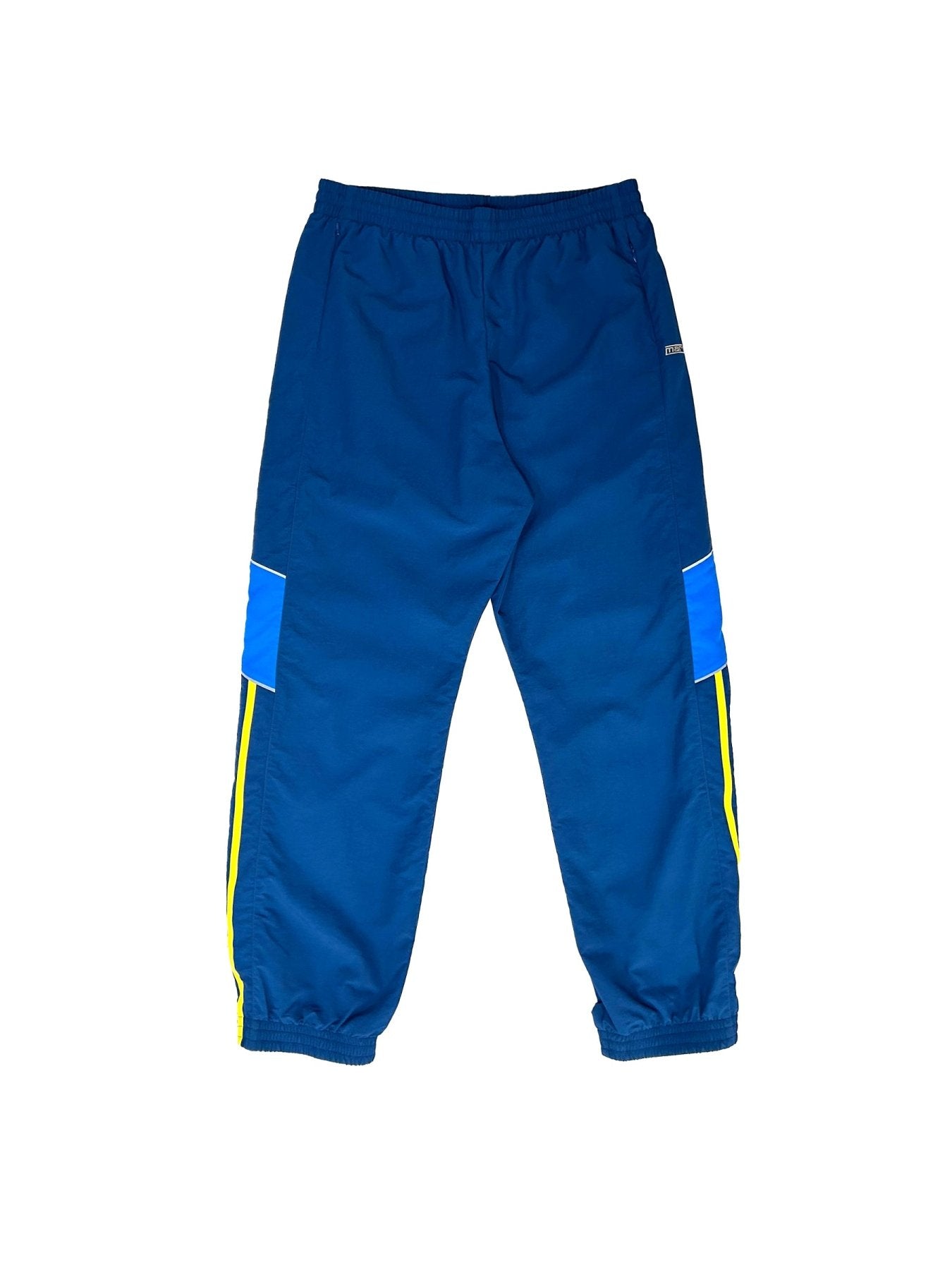 MARTINE ROSE Blue Panelled Trackpant