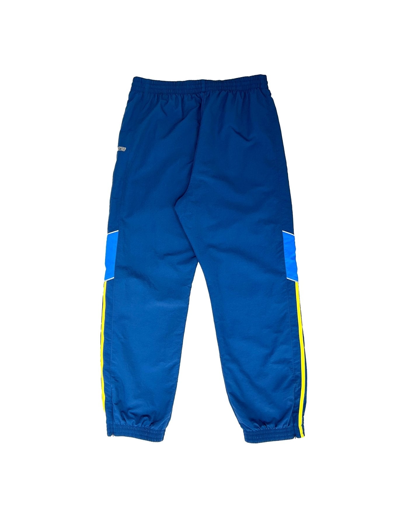 MARTINE ROSE Blue Panelled Trackpant