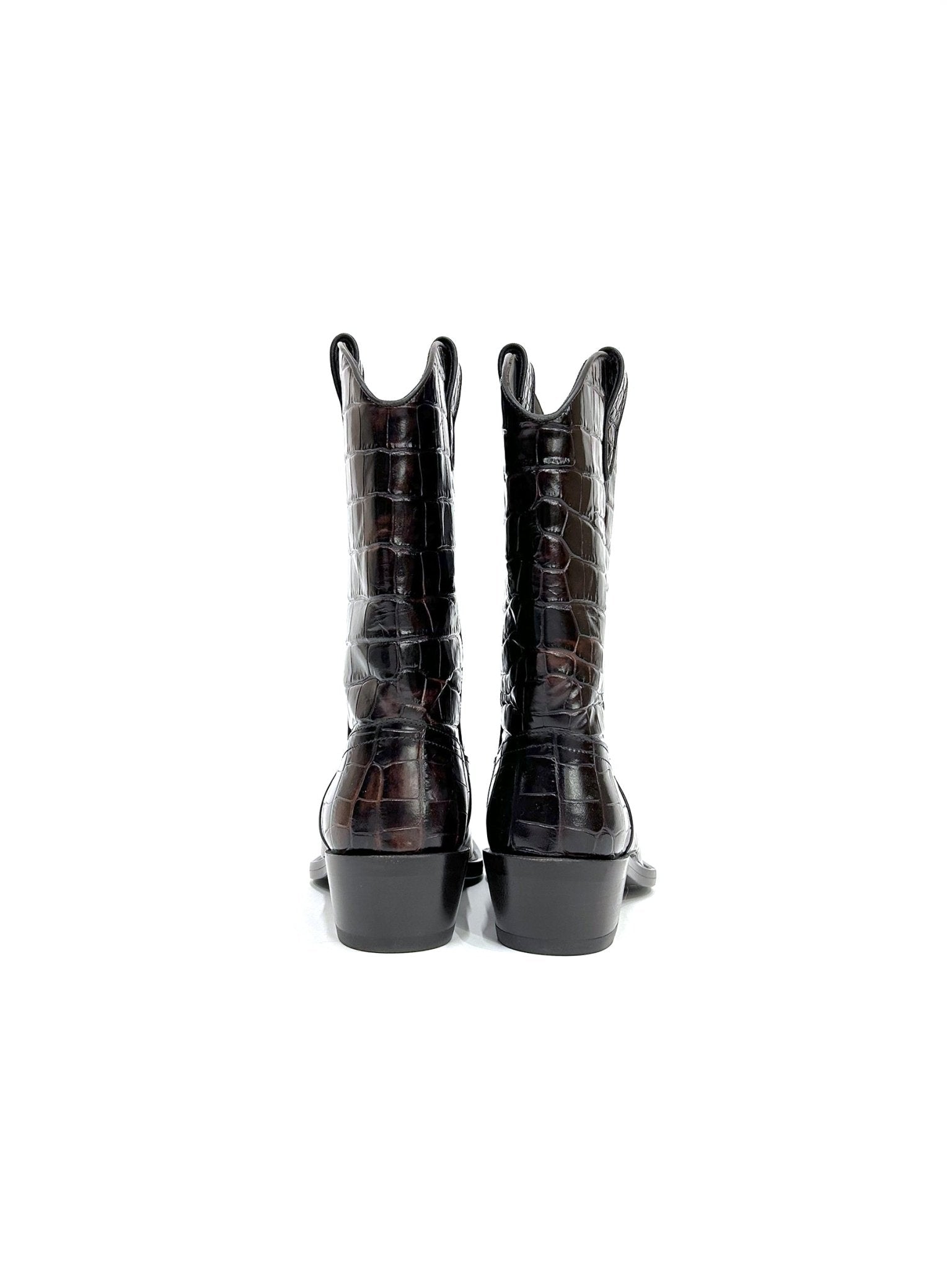 Martine Rose - Cowboy Boot - SS25 - BROWN
