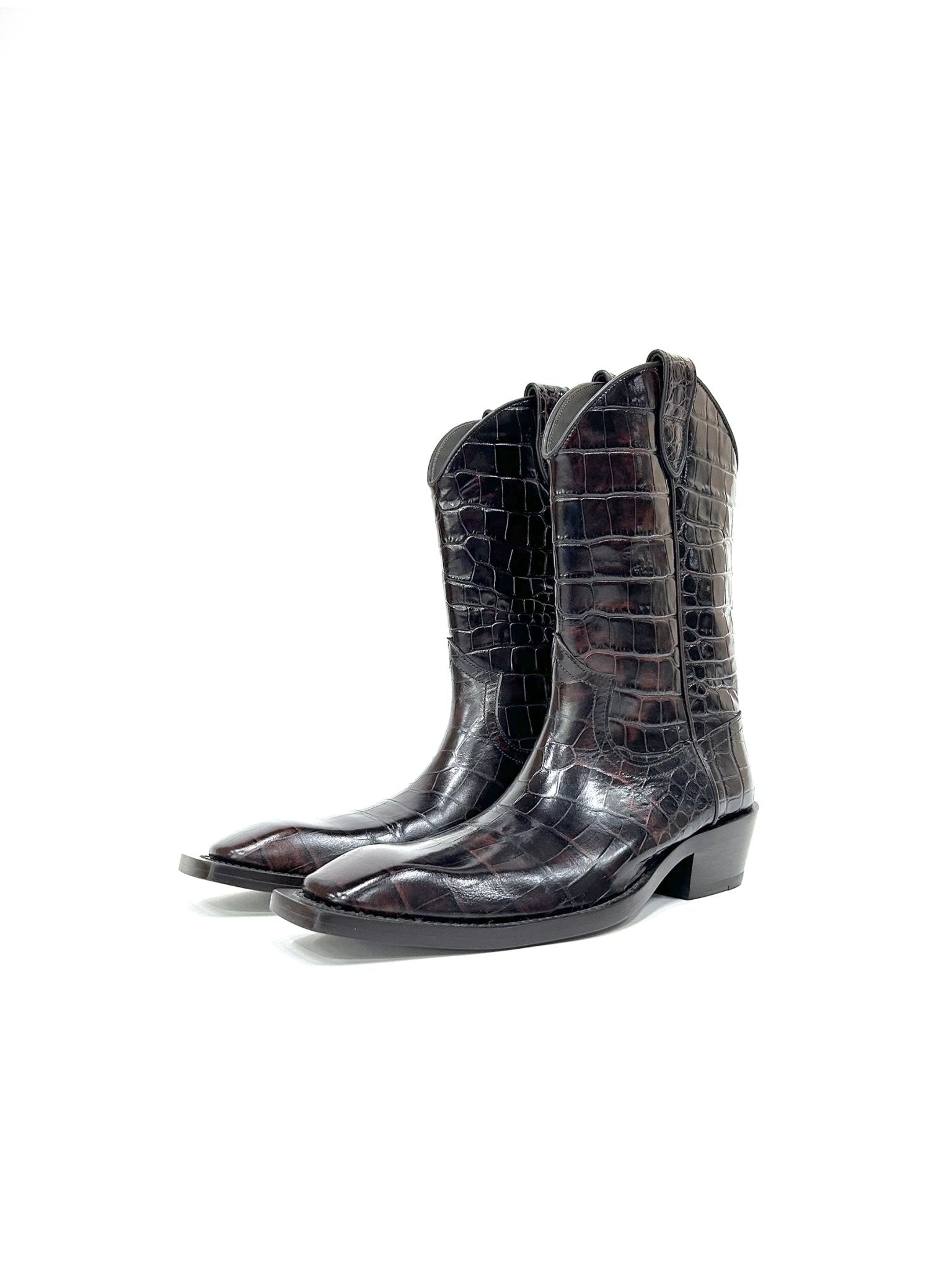 Martine Rose - Cowboy Boot - SS25 - BROWN