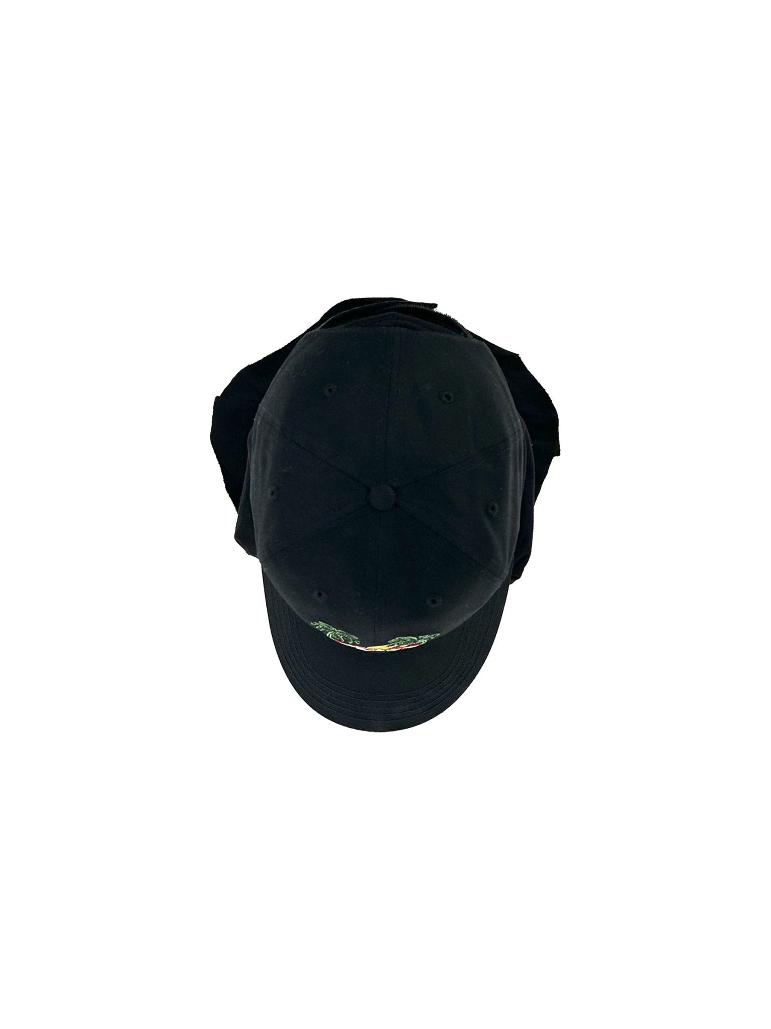 MARTINE ROSE - Hoodie Cap - AW25 - BLACK