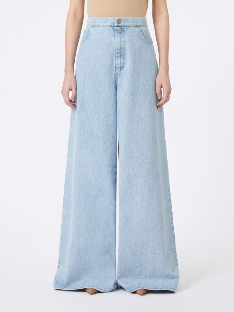 MAXMARA - Affari Denim Trouser - AW25 - LIGHT BLUE