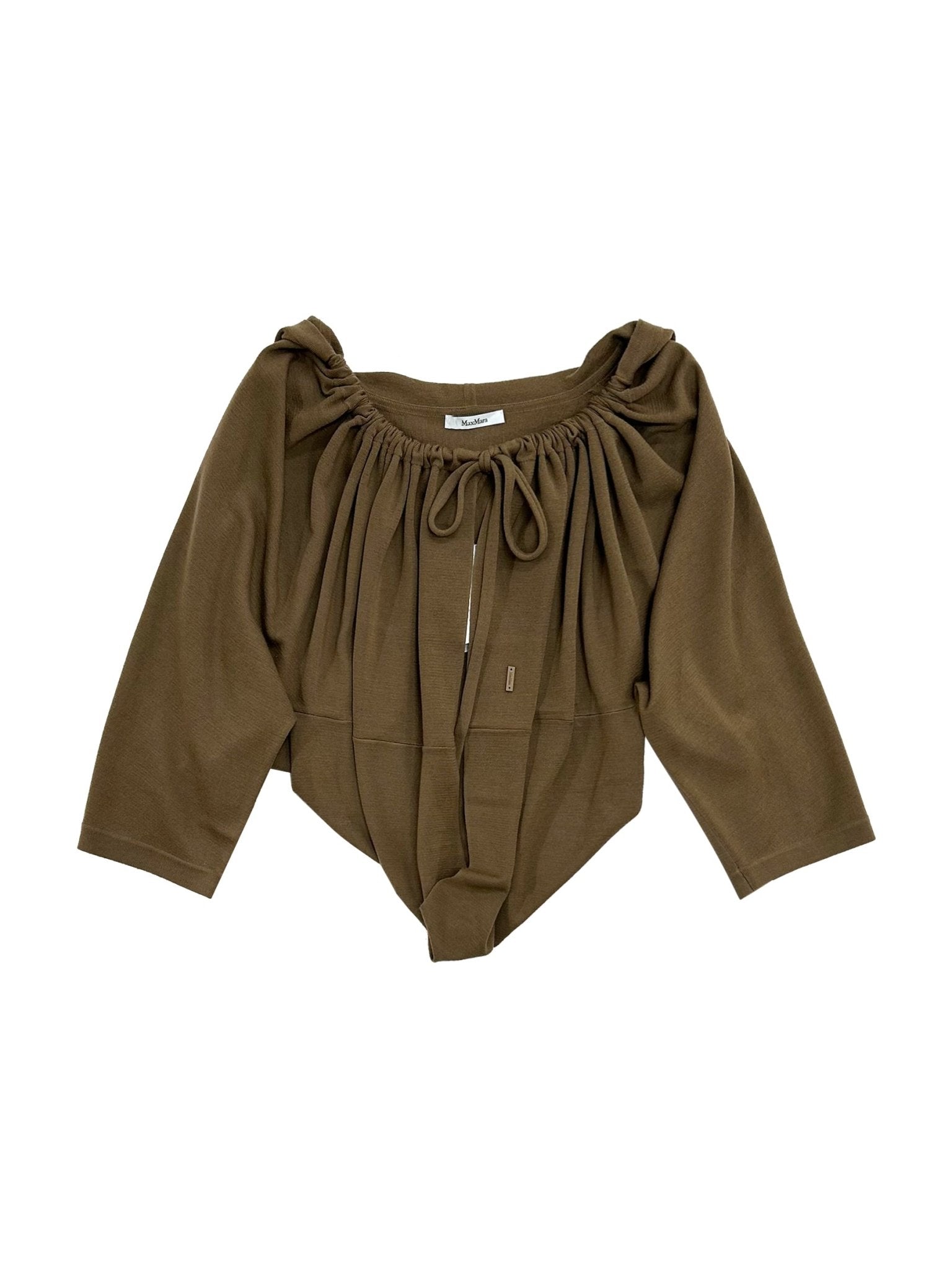 MAXMARA - Aster Cardigan - AW25 - HAZELNUT BROWN
