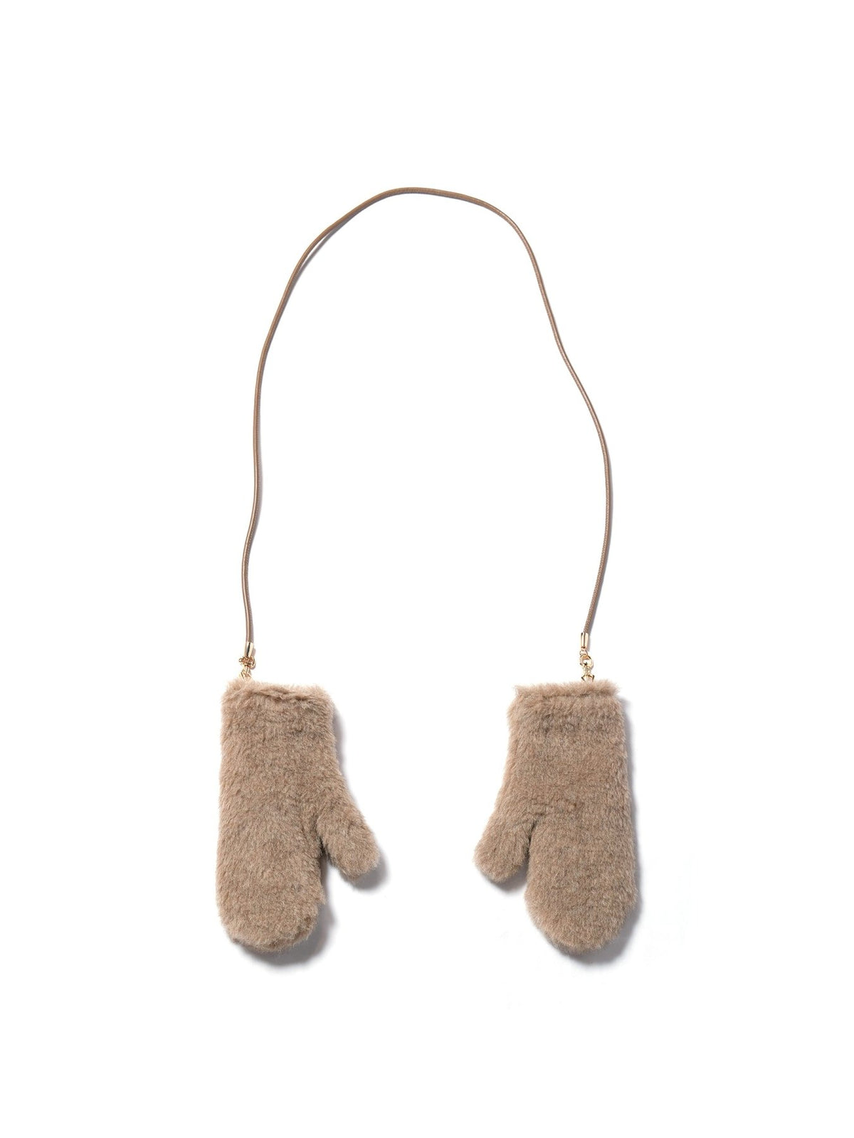 MAXMARA Beige Golden Mxaombrato4 Gloves