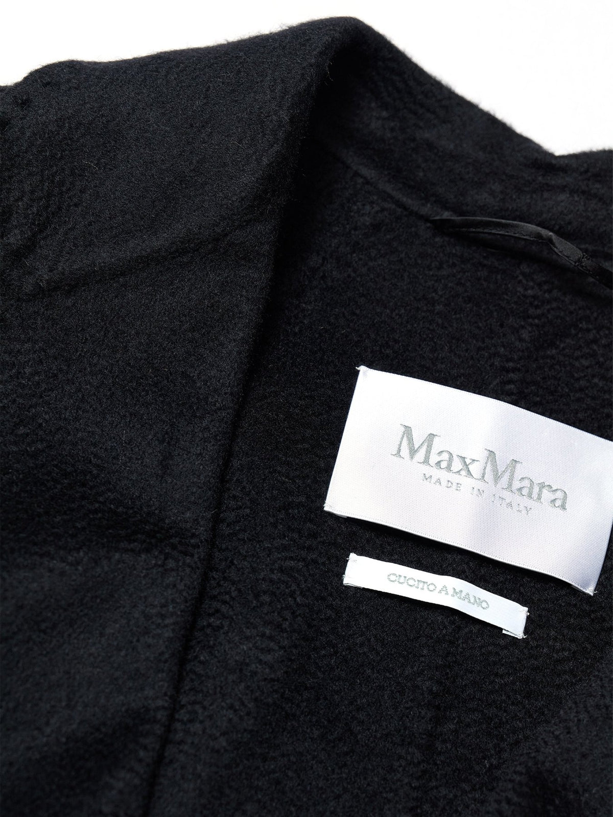 MAXMARA Black Ludmilla Coat