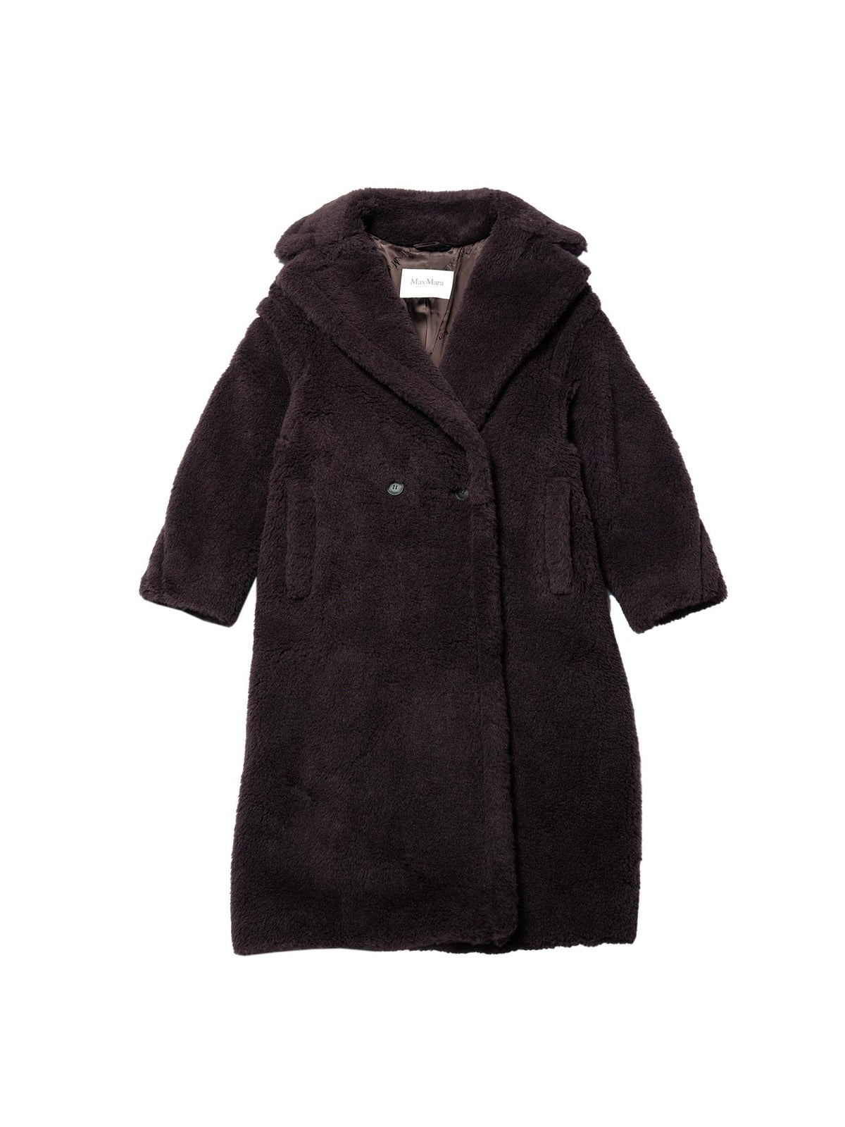 MAXMARA Dark Brown Tedgirl Coat