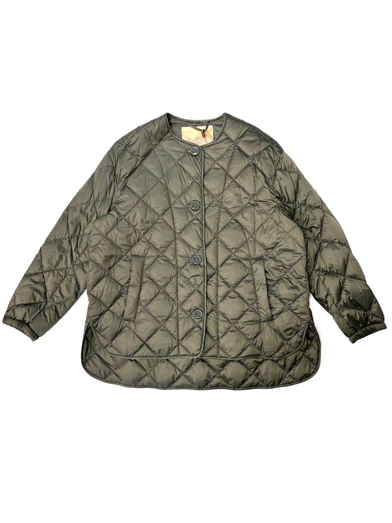 MAXMARA Green Mtcsoftd Quilted Jacket