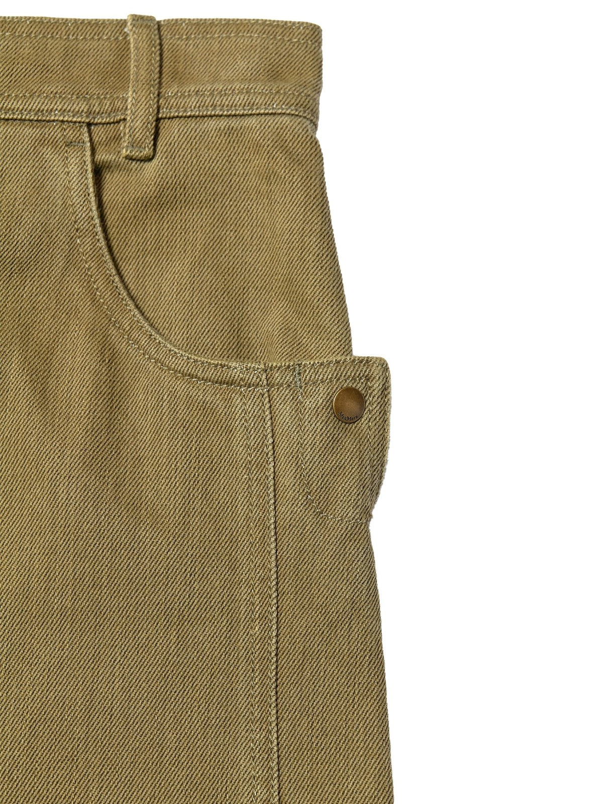 MAXMARA Kaki Mxmalamaro Long Trouser