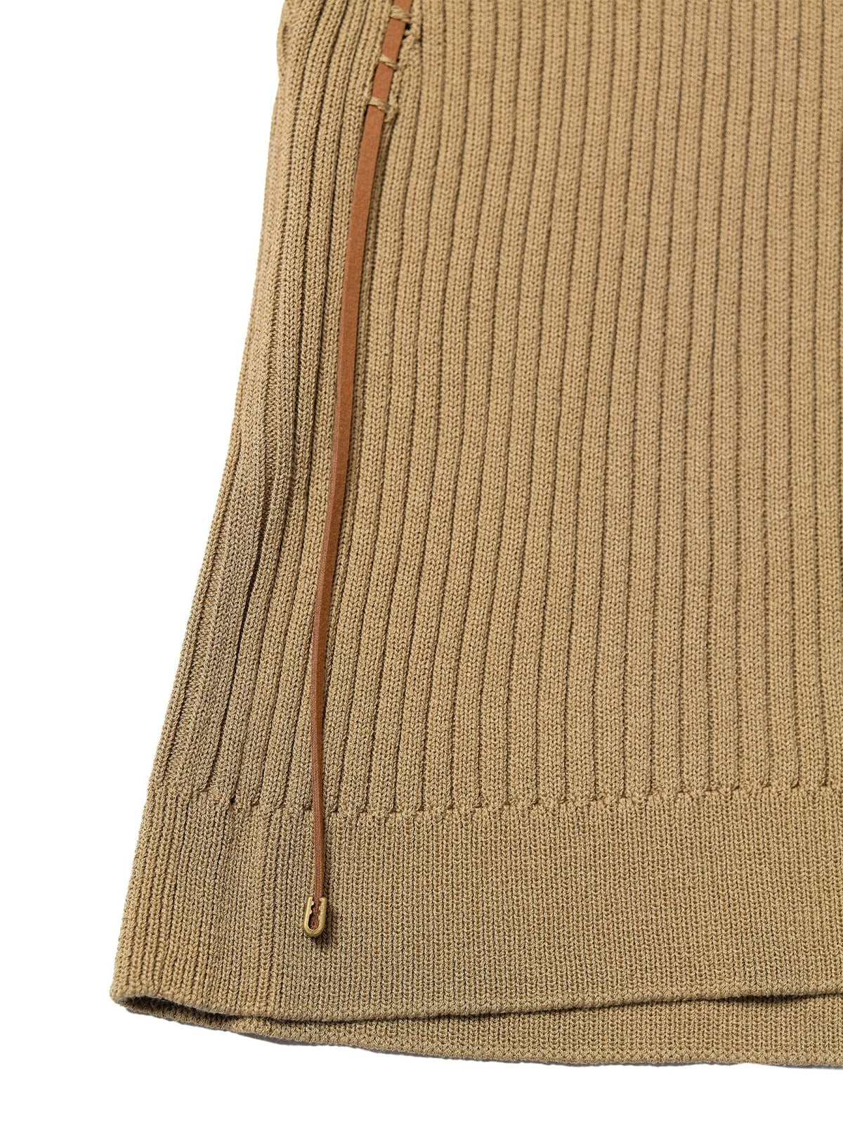 MAXMARA Kaki Mxmfiorire Knitted Waistcoat
