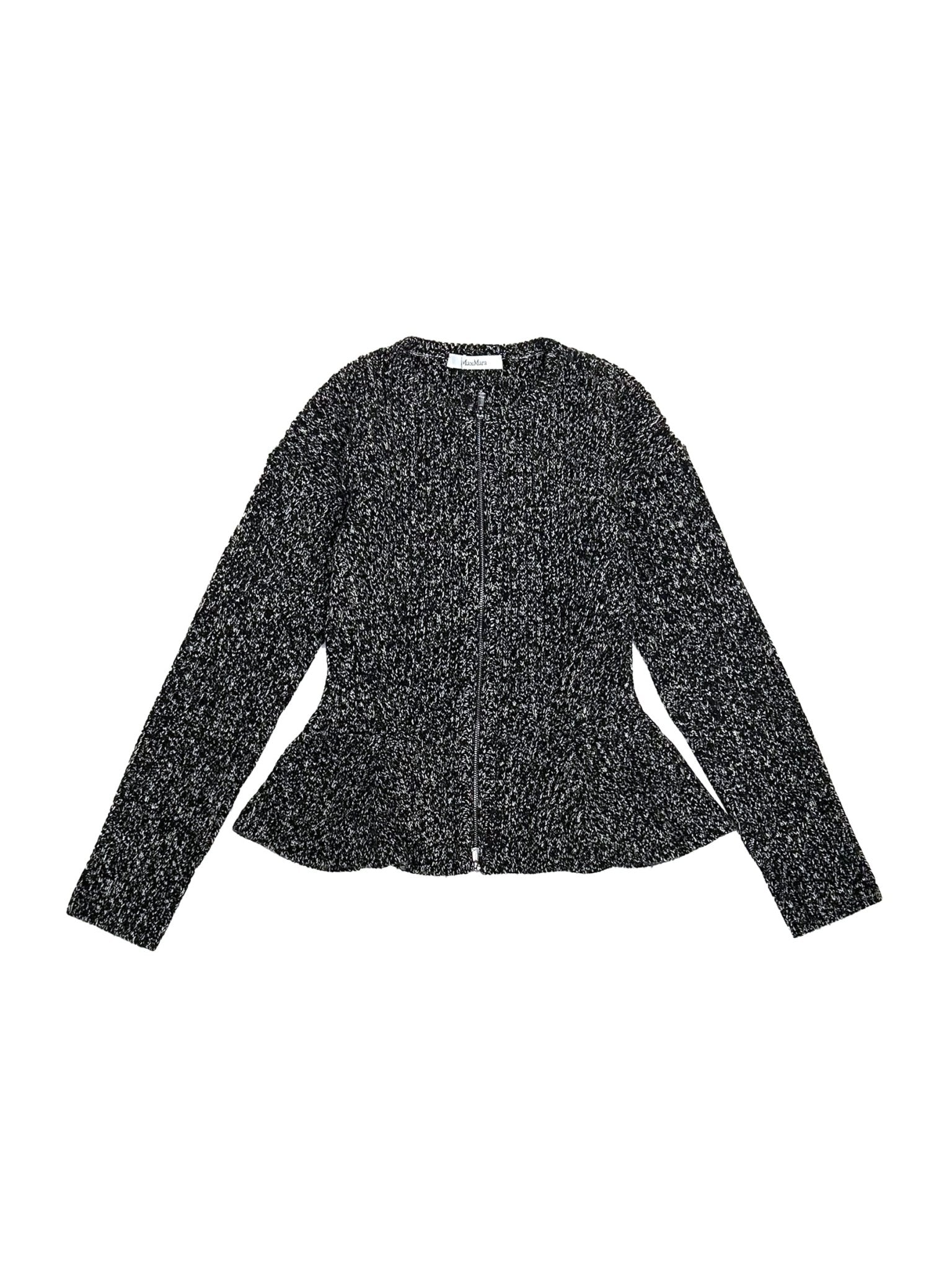 MAXMARA - Kim Cardigan - AW25 - WHITE BLACK