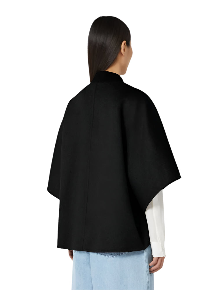 MAXMARA - Leticia Cape - AW25 - BLACK