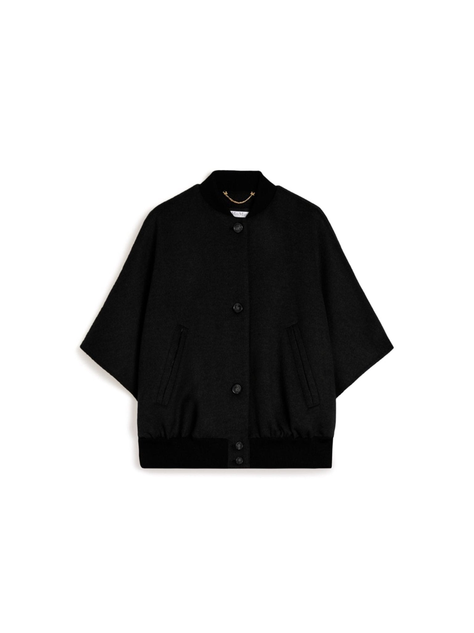 MAXMARA - Leticia Cape - AW25 - BLACK