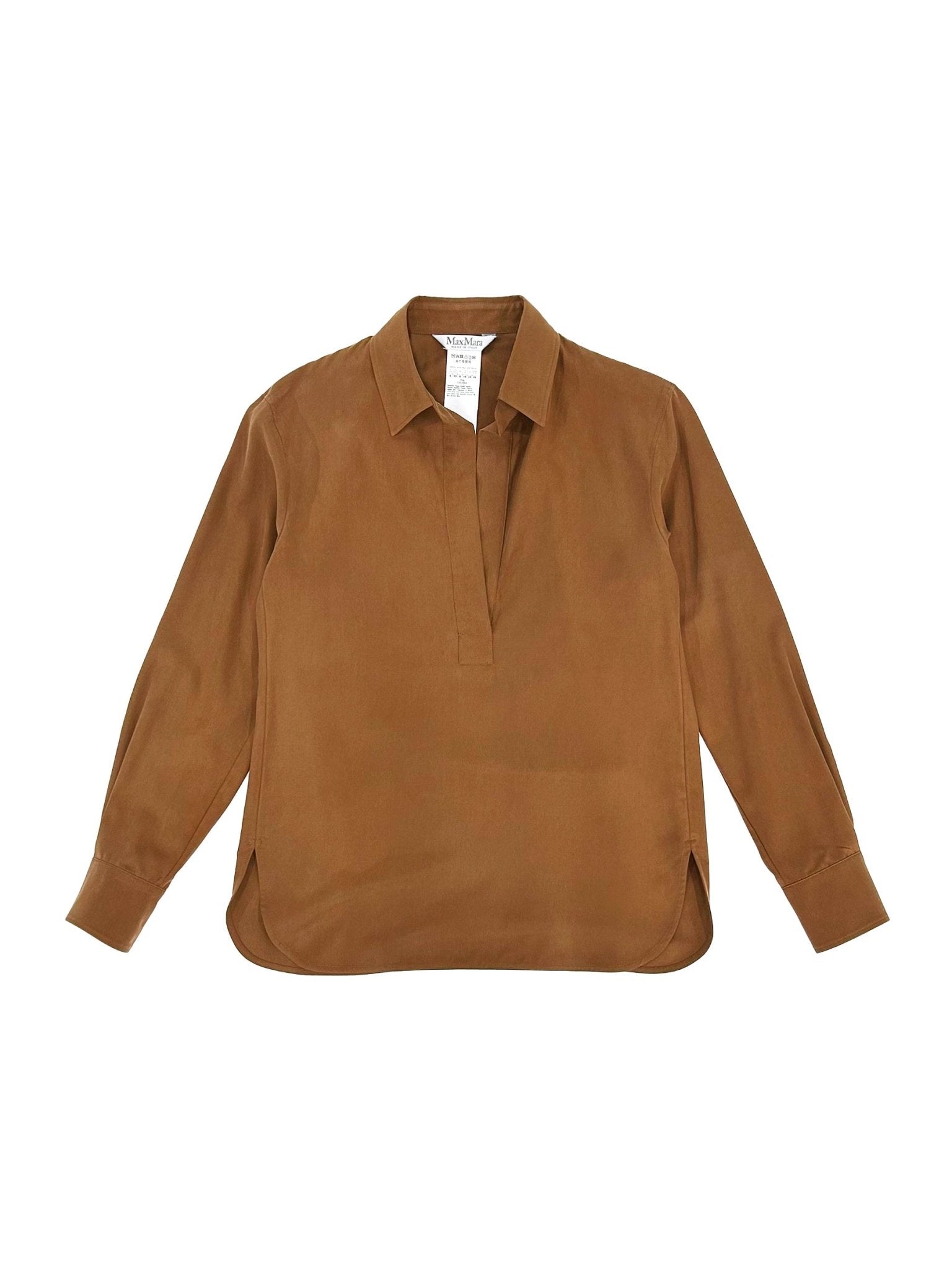 MAXMARA - Mirko Shirt - AW25 - TOBACCO