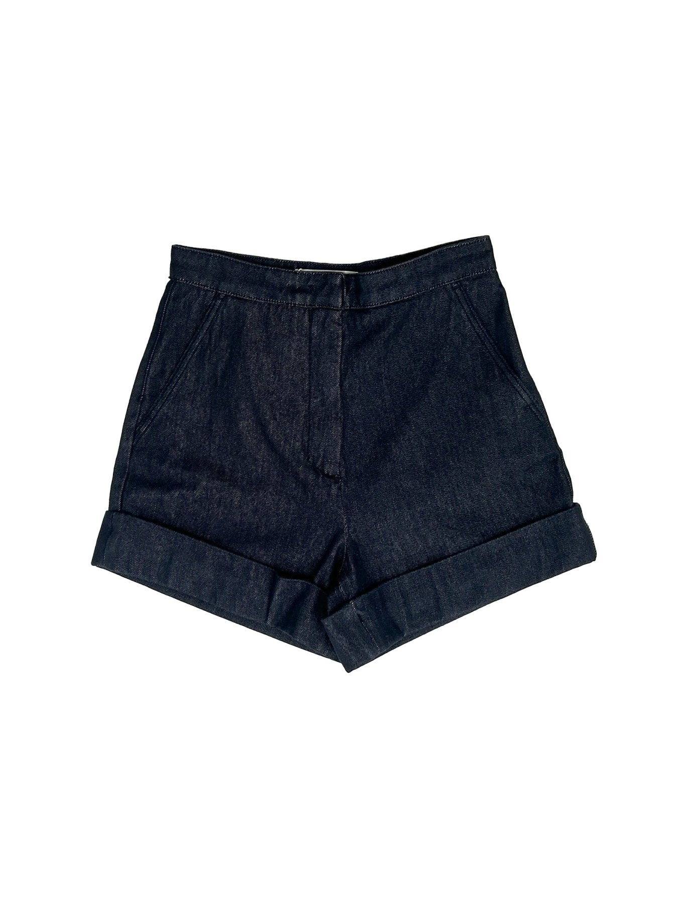 MAXMARA Navy Mxmcalca Short