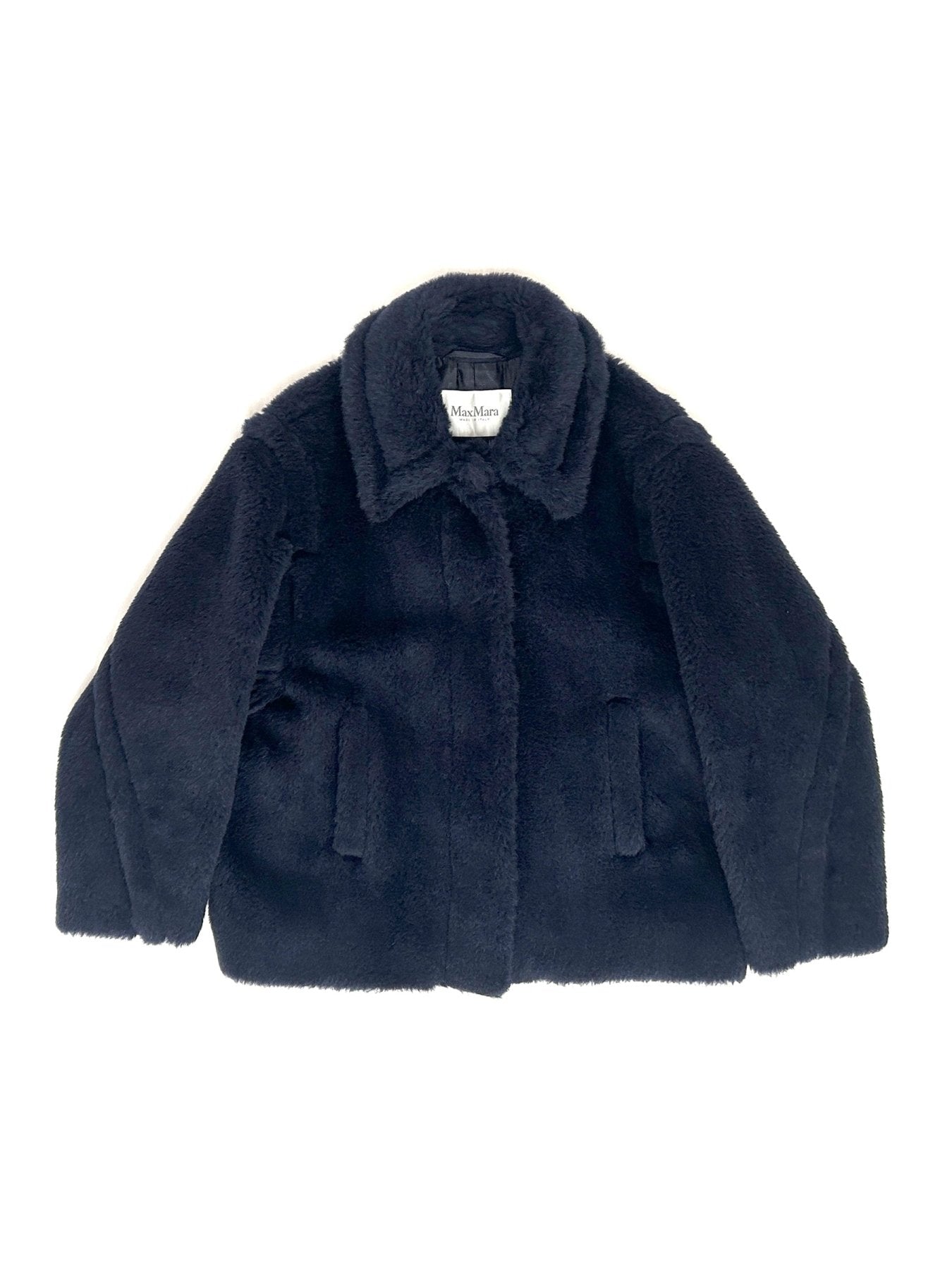 MAXMARA Navy Mxmfuggito Short Coat