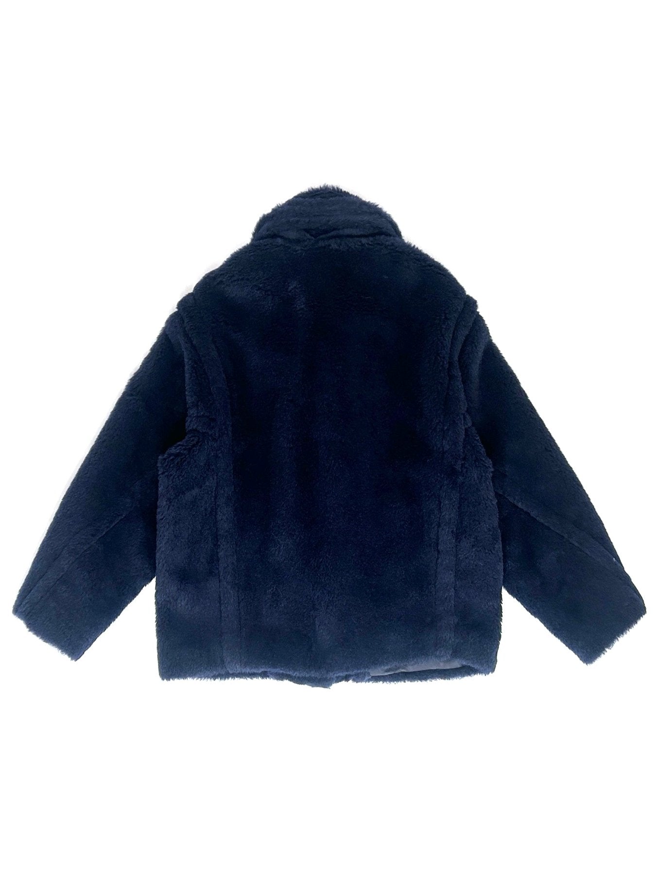 MAXMARA Navy Mxmfuggito Short Coat