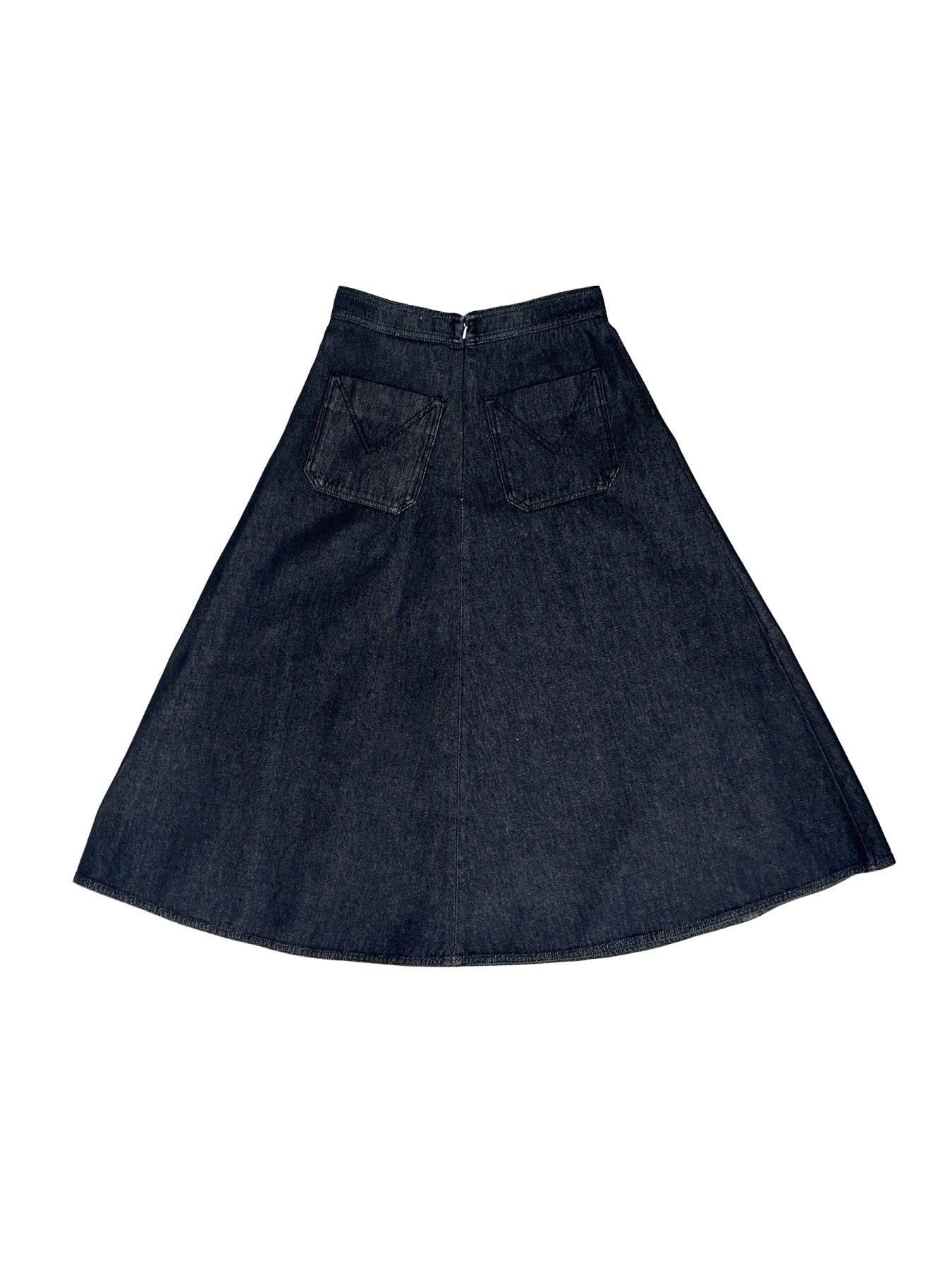 MAXMARA Navy Mxmvisone Skirt