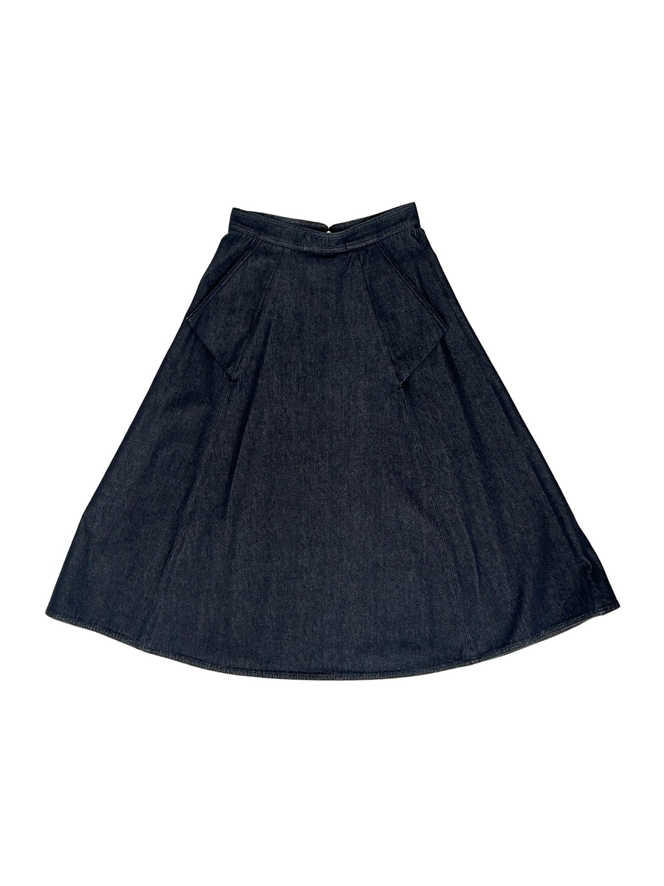 MAXMARA Navy Mxmvisone Skirt