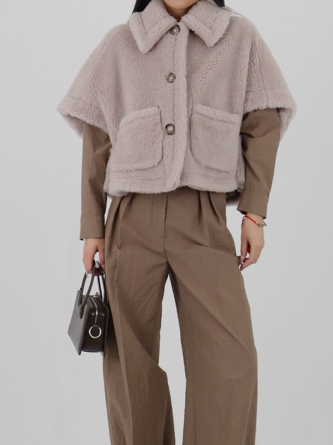 MAXMARA - Newterzo1 Cape - AW25 - BEIGE