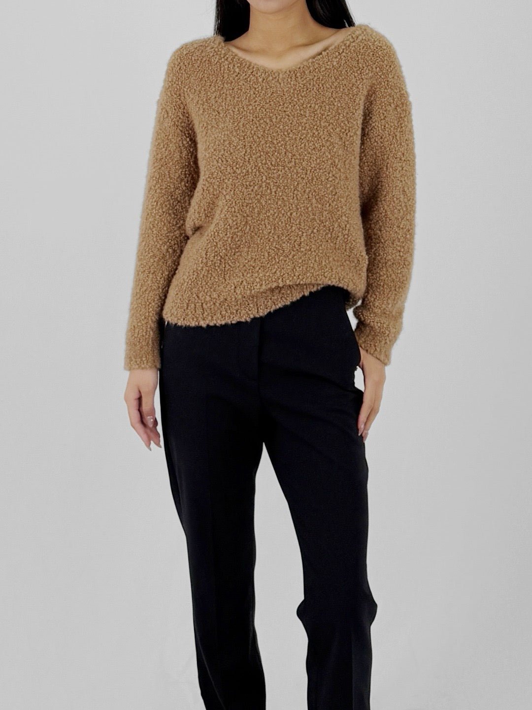 MAXMARA - Pantera Sweater Tank Top - AW25 - CAMEL